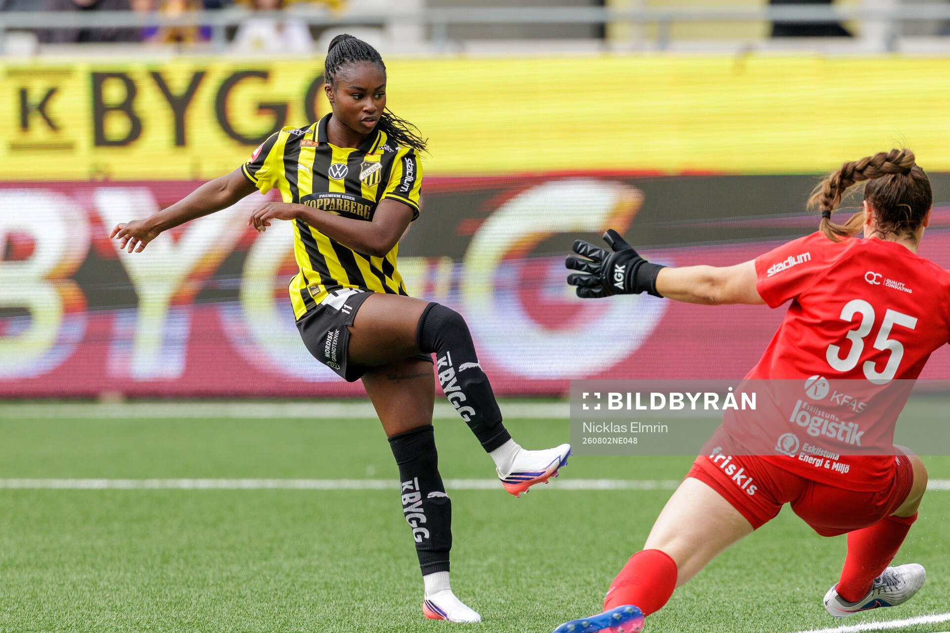 Häckens Monica Jusu Bah gör 3-0