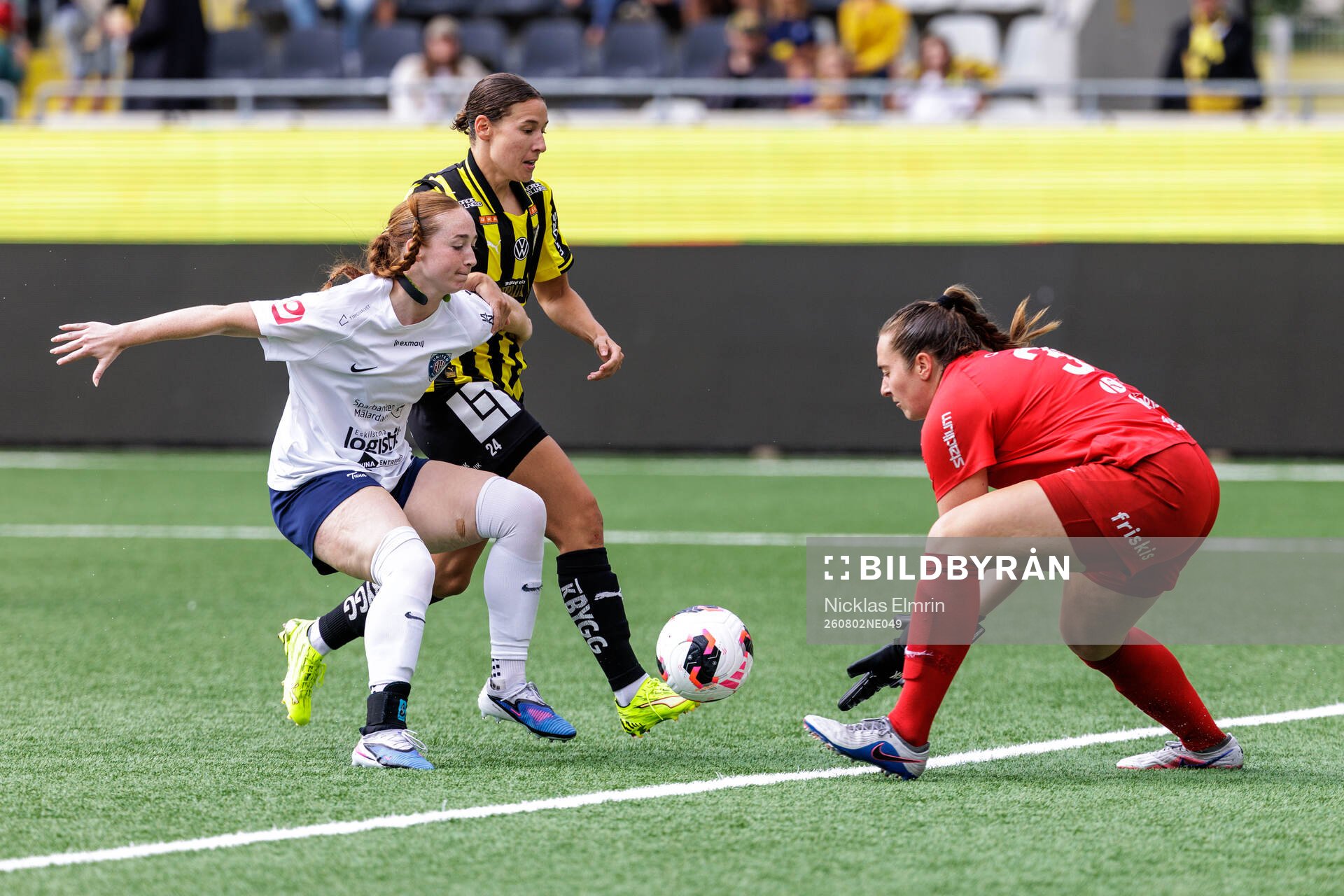 Eskilstuna United DFFs Rylie Rae Combs och Eskilstuna