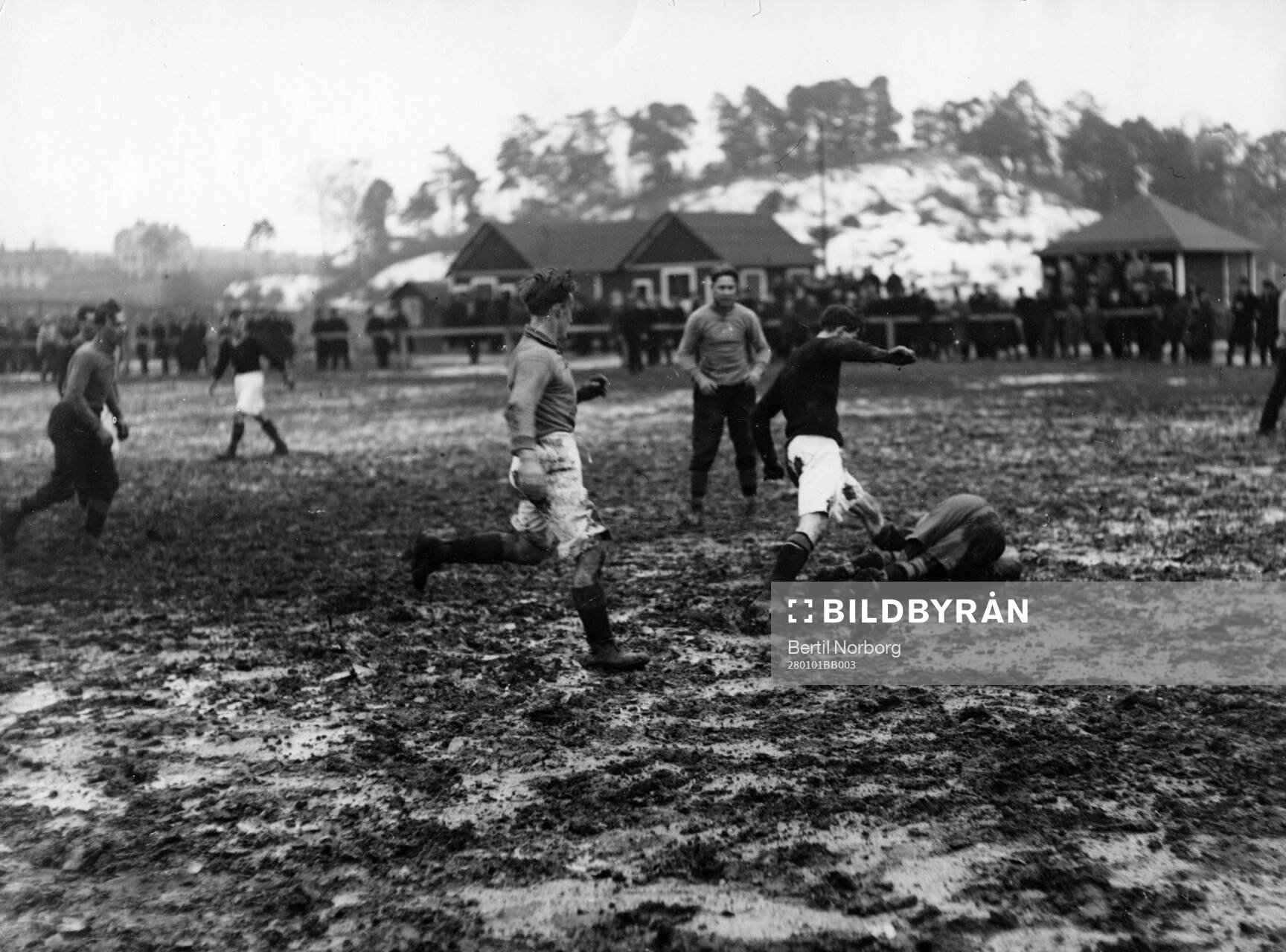 Fotboll, premiär AIK - Hagalund 1928