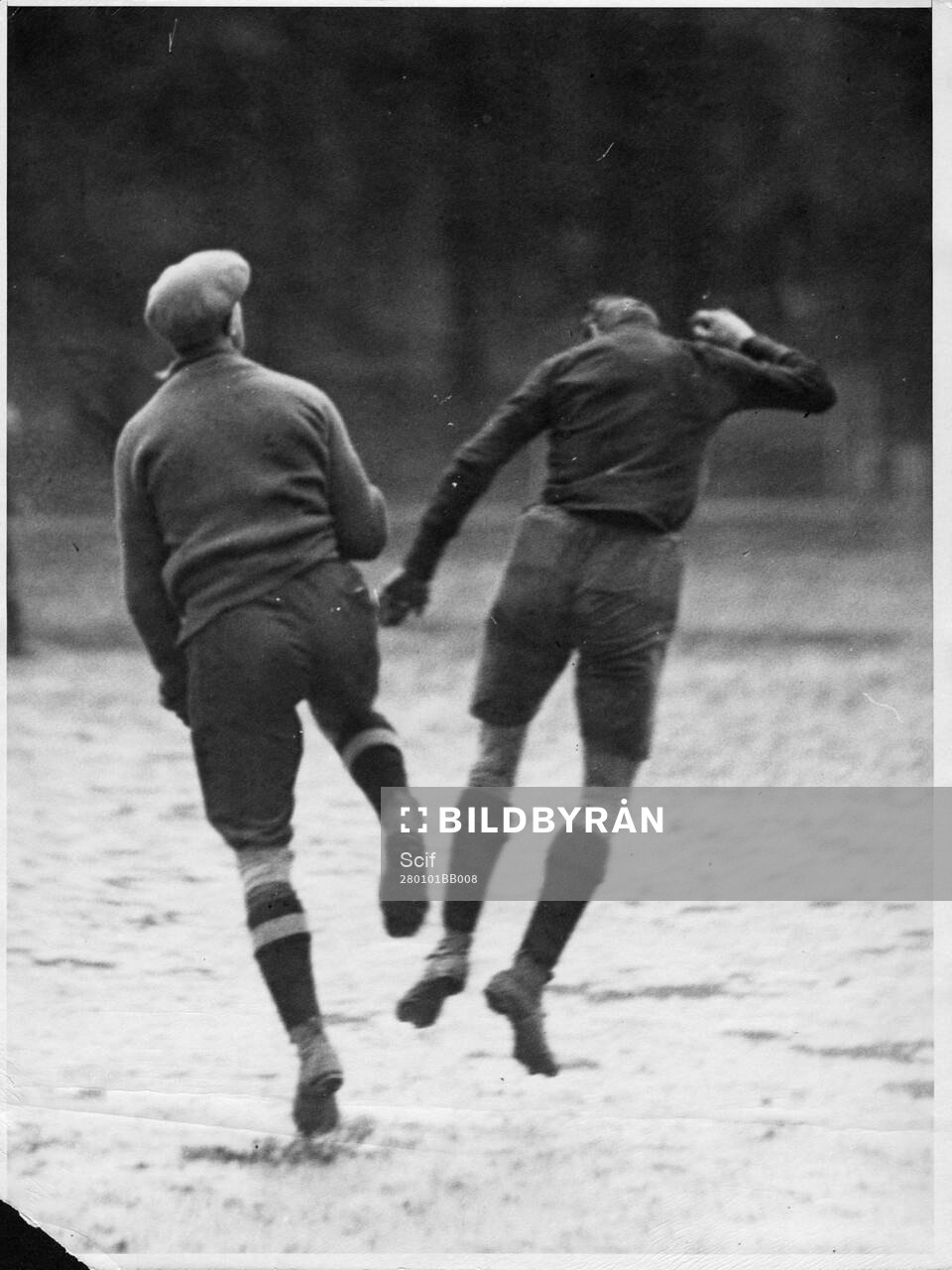 Fotboll, Arne Borg spelar fotboll 1928. Arne Borg till