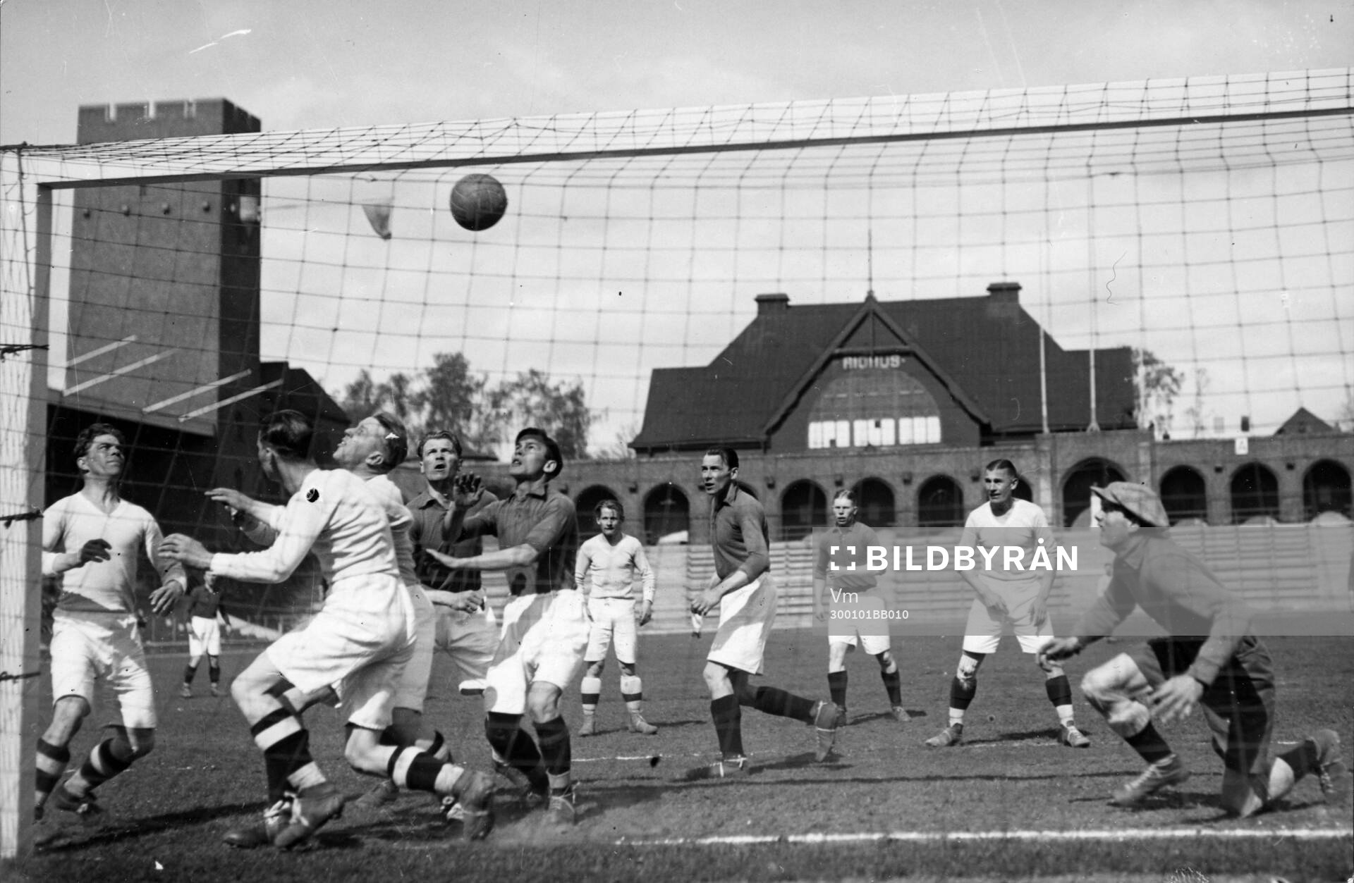 Fotboll, Stockholm olympiastadion 1930, Vestermalm -
