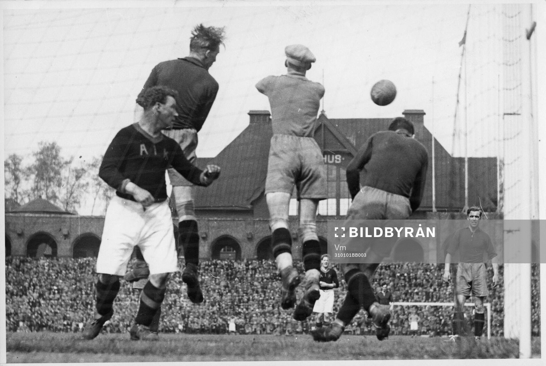 Fotboll, AIK Örgryte IS. Stockholms Olympiastadion.