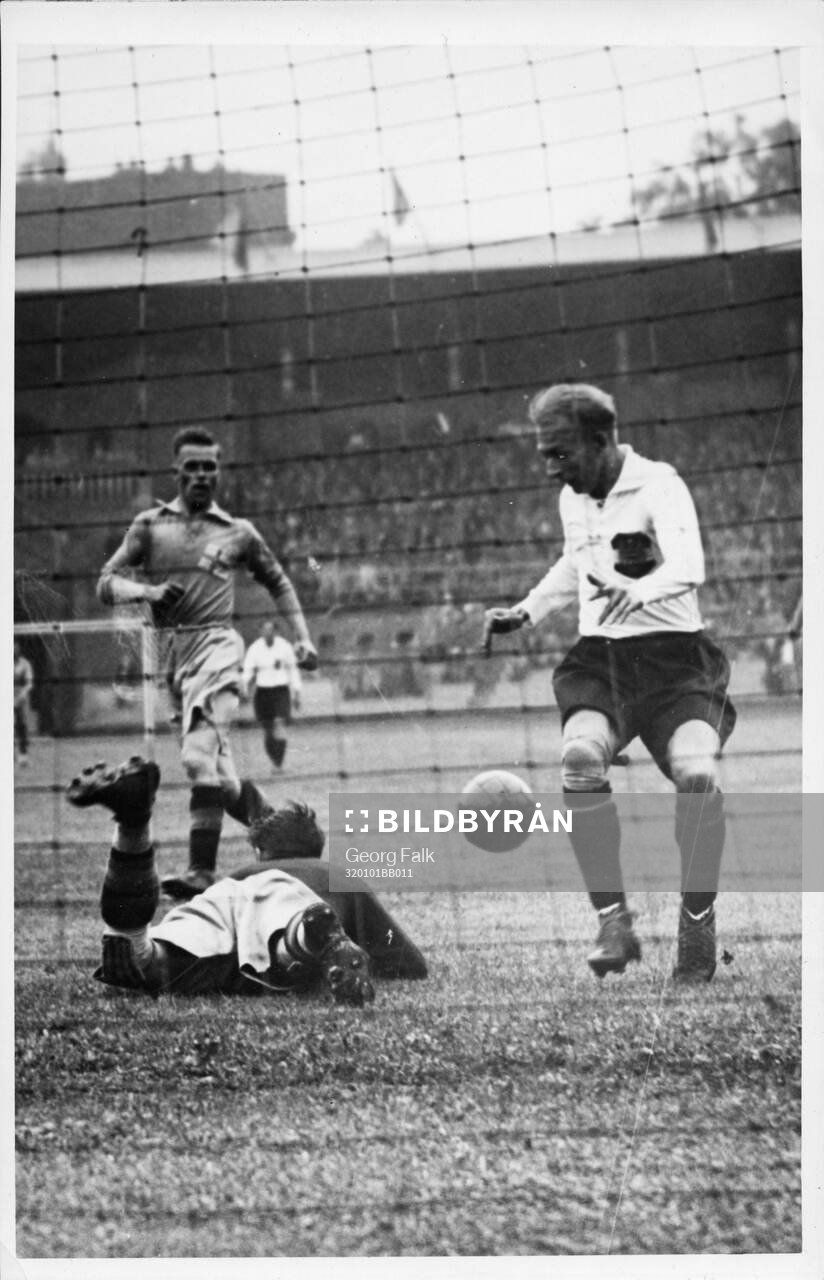 Fotboll, 1932. Sindelar Österrike världens bäste spelare
