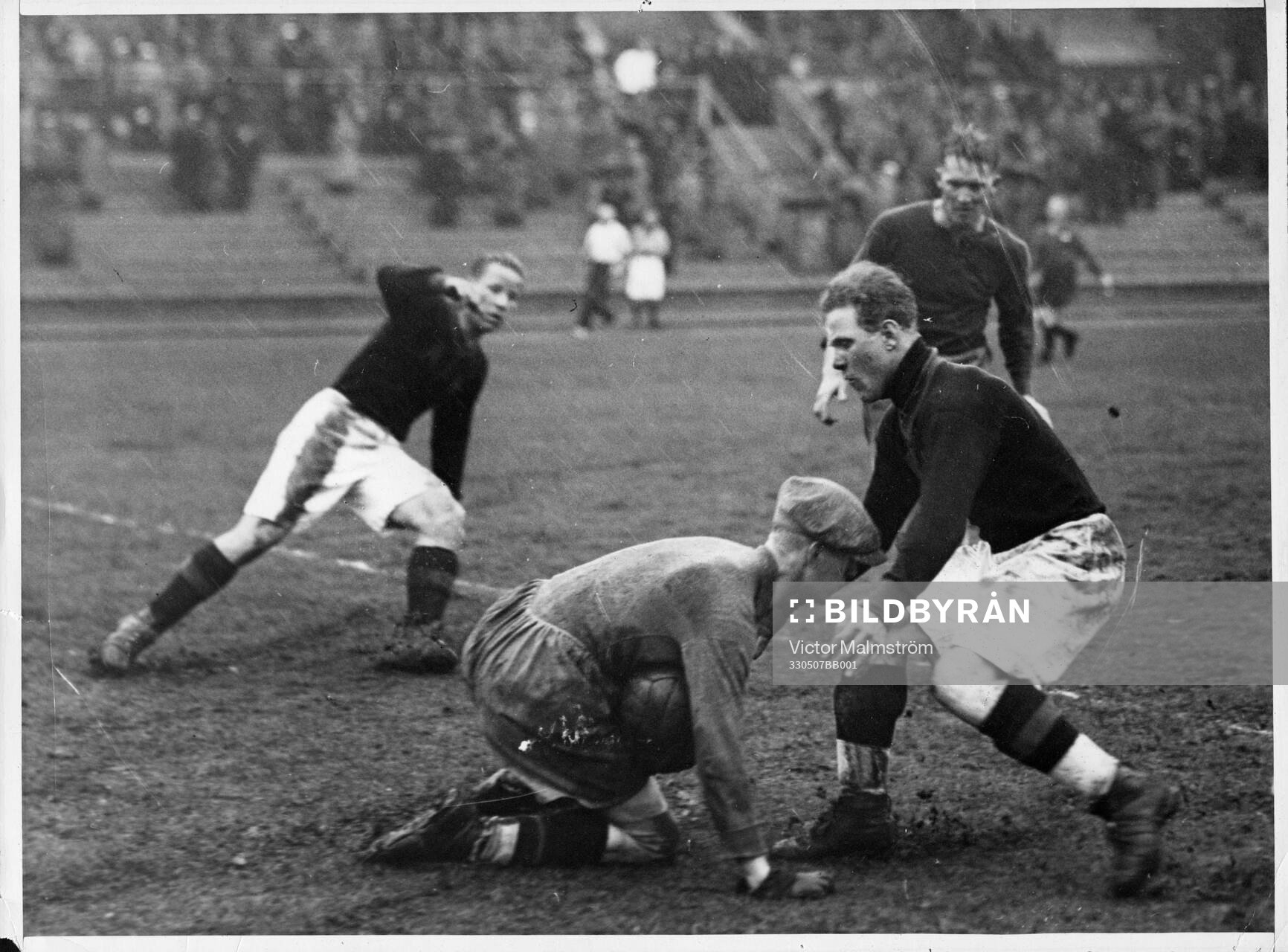 Fotboll, AIK - Örgryte 7/5 1933