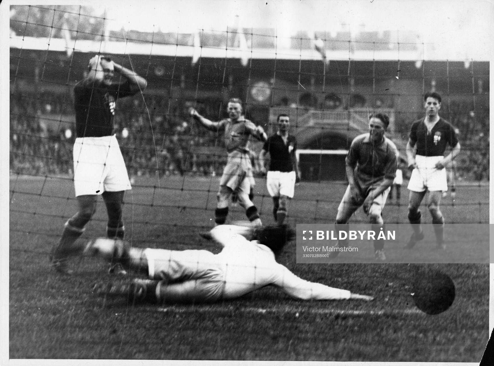 Fotboll, Sverige - Ungern i fotboll
