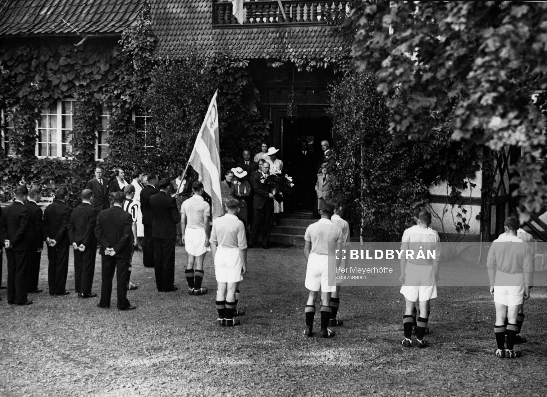 Fotbollgeneralen fyller femtio år. Disponent Elof Ericsson