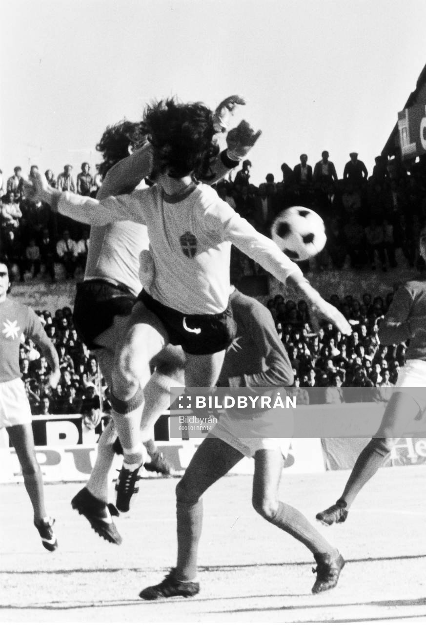 Fotboll, Sverige - Malta