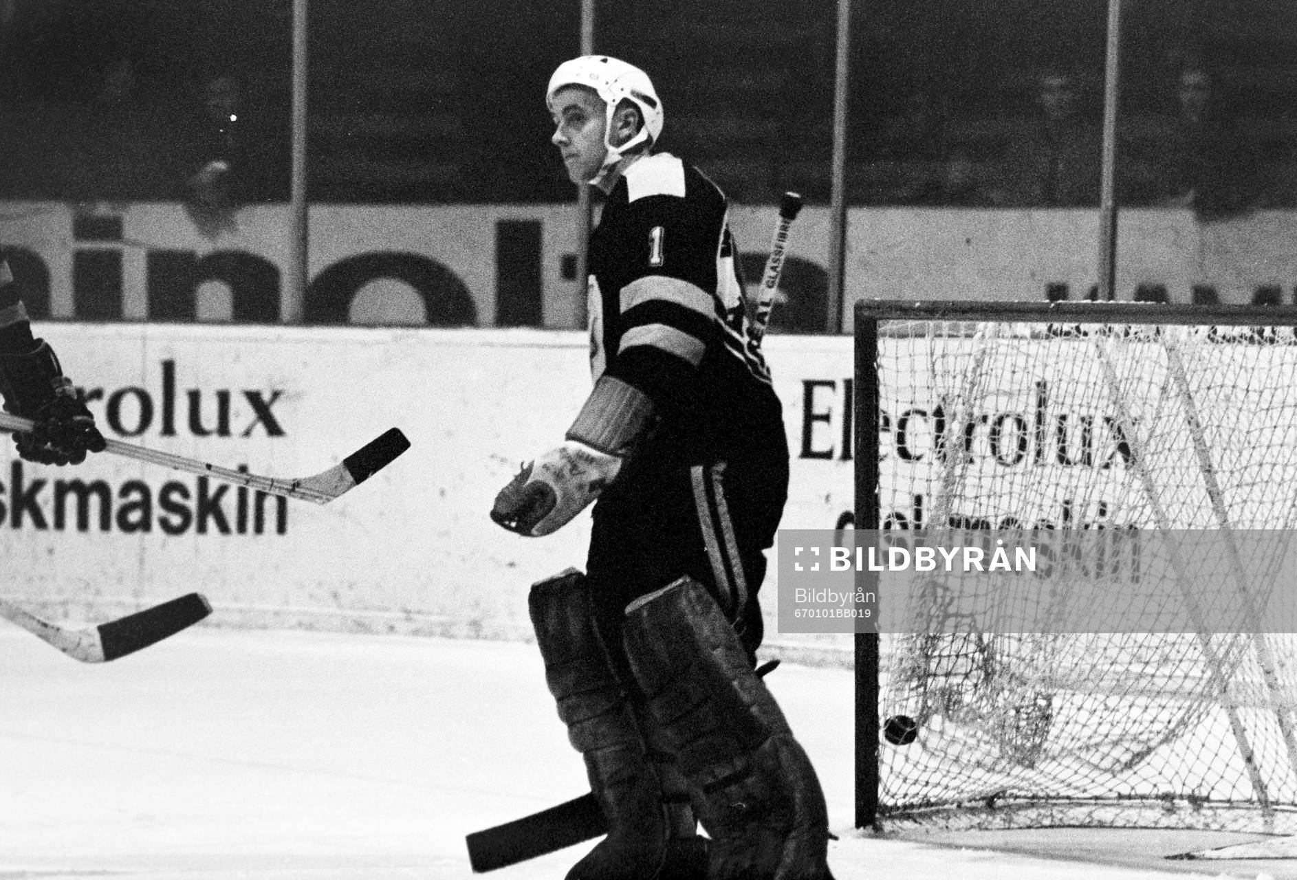 Leif Holmqvist, målvakt i AIK