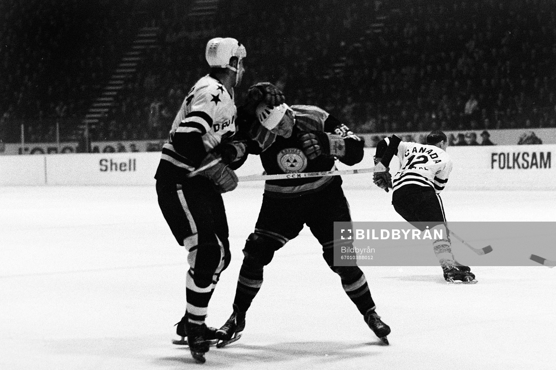Ishockey, Ahearne Cup, Brynäs - Kanada