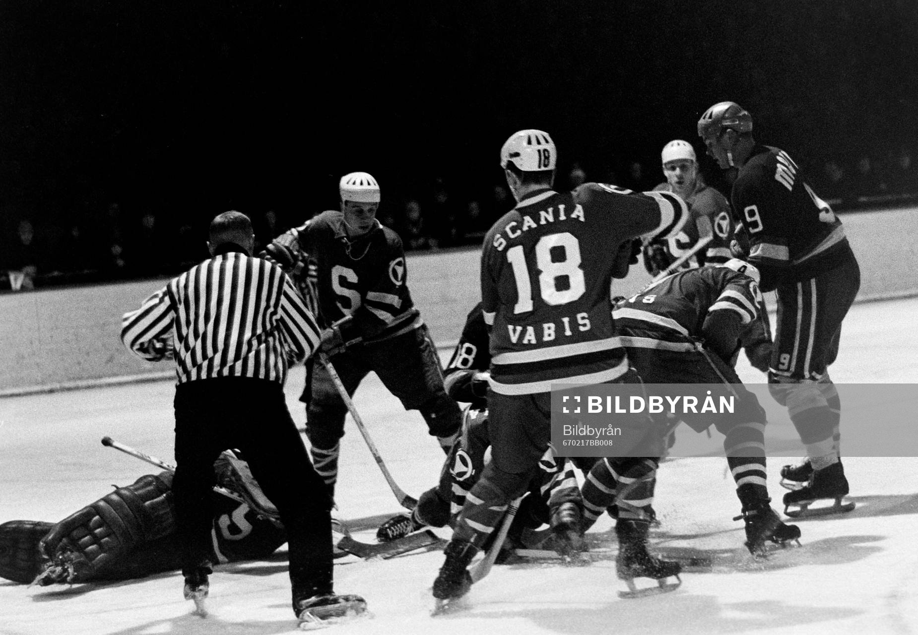 Ishockey, SM, semifinal, Södertälje - Västra Frölunda,