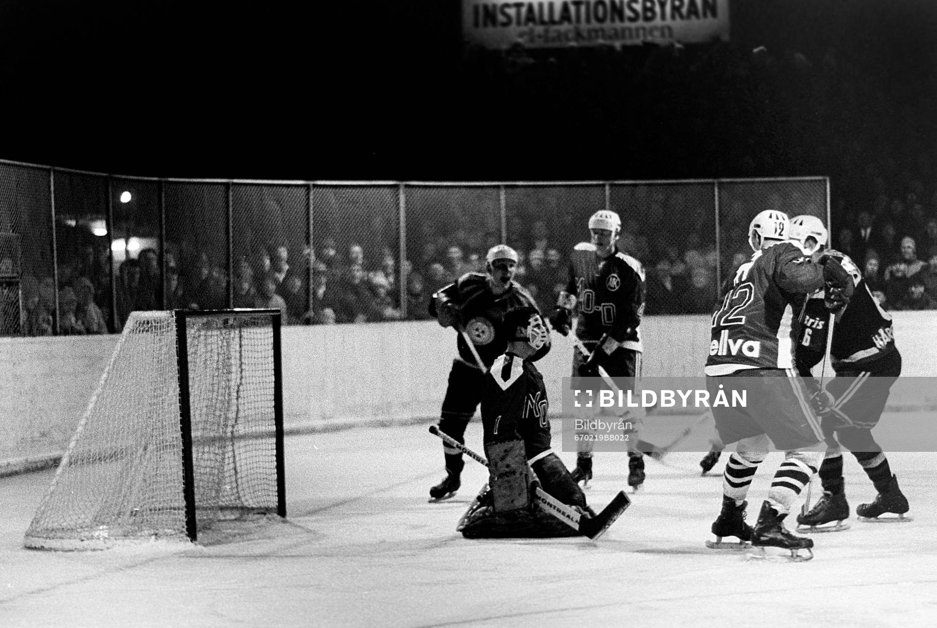 Situation runt målvakten