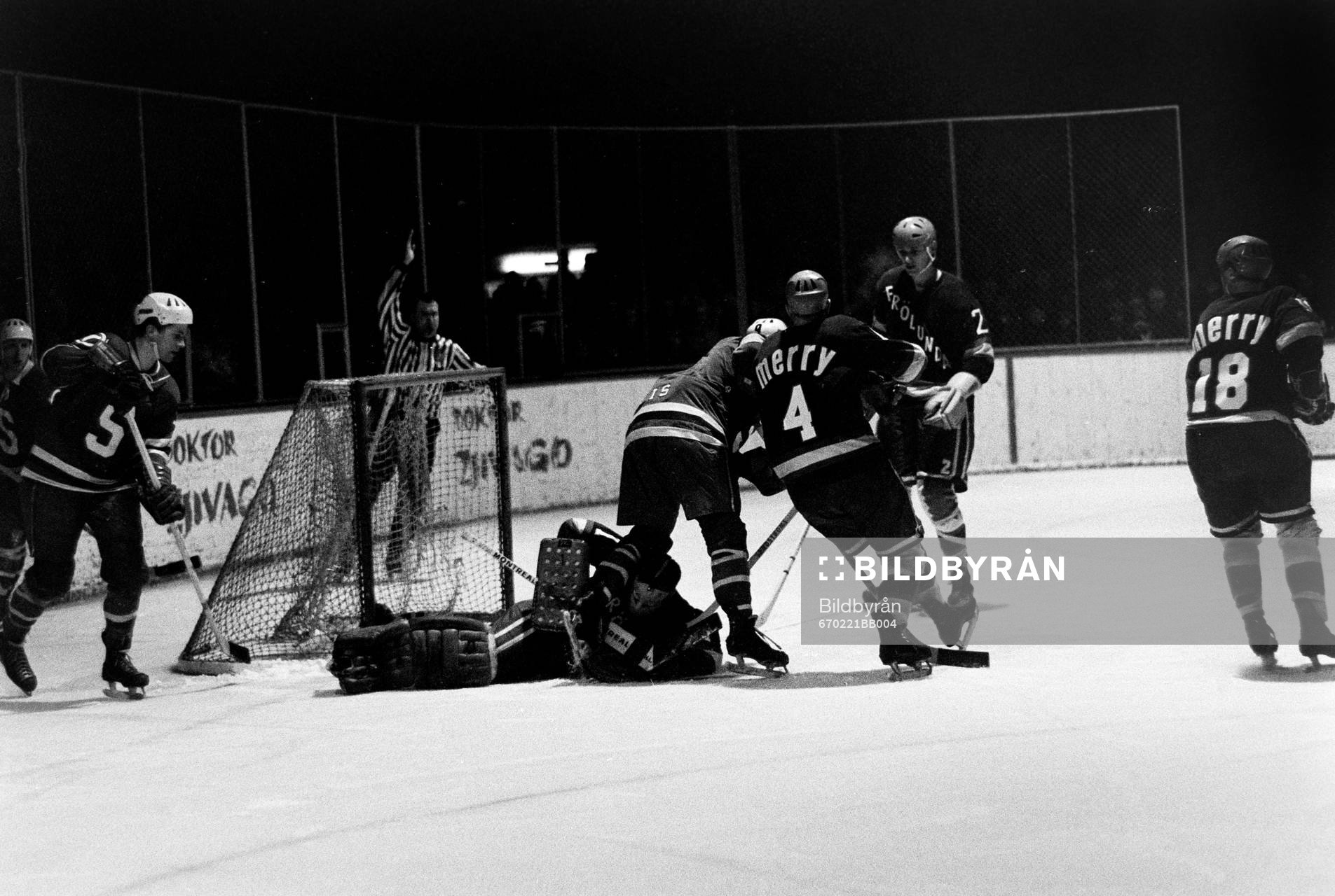 Ishockey,SM, semifinal, Södertälje - Västra Frölunda,