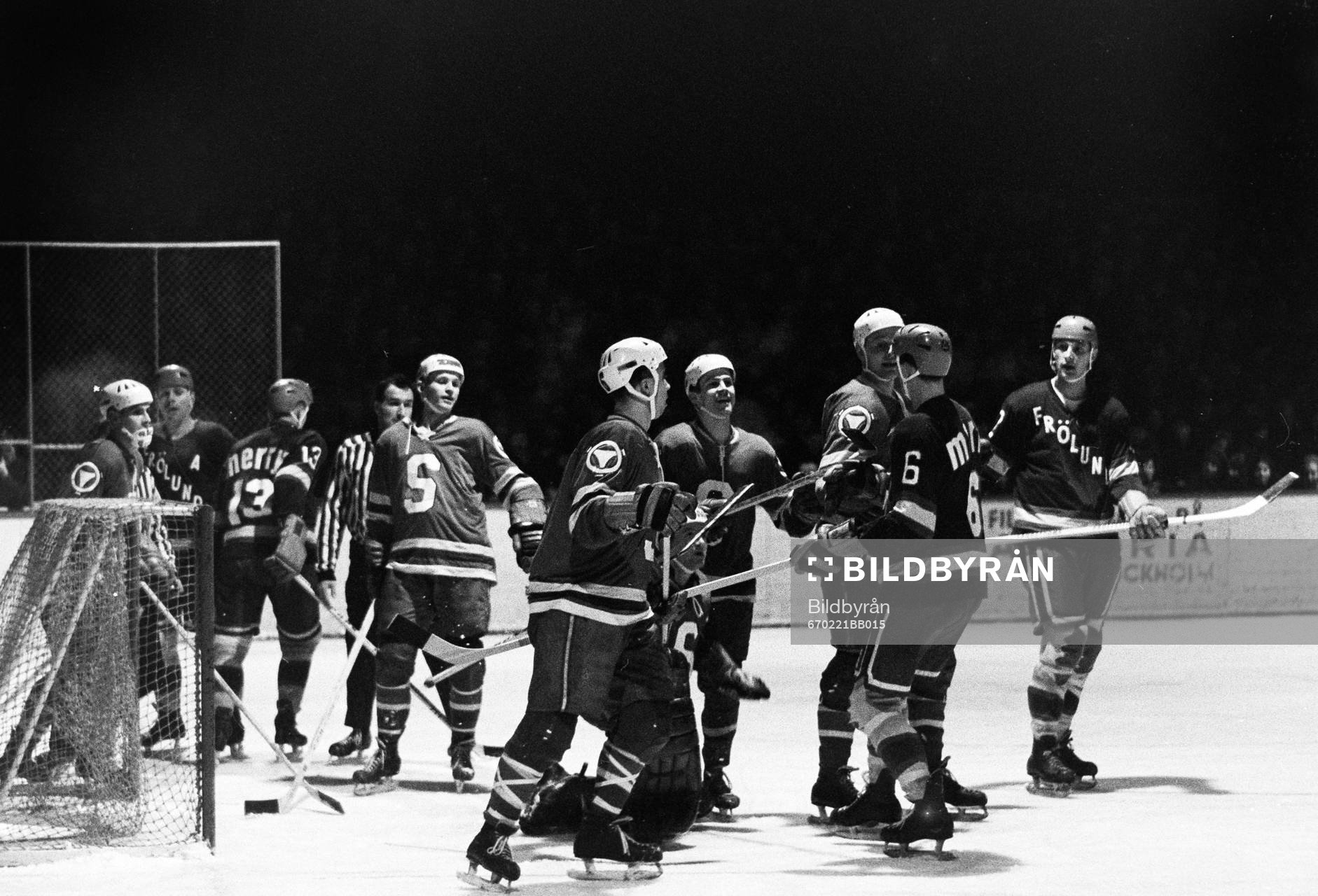 Ishockey,SM, semifinal, Södertälje - Västra Frölunda,