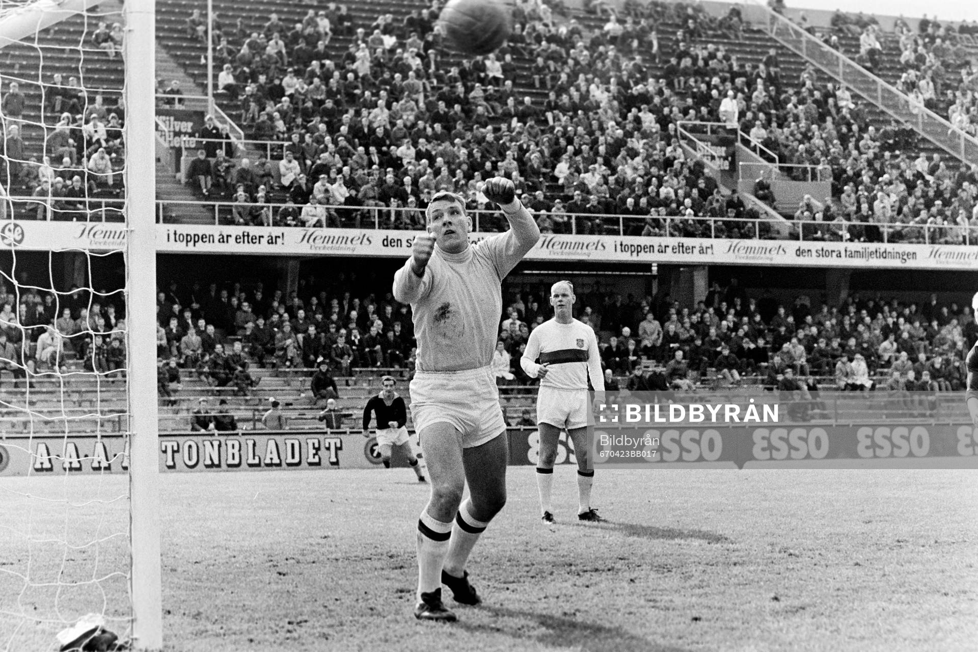 Leif Andersson, målvakt i Gais
