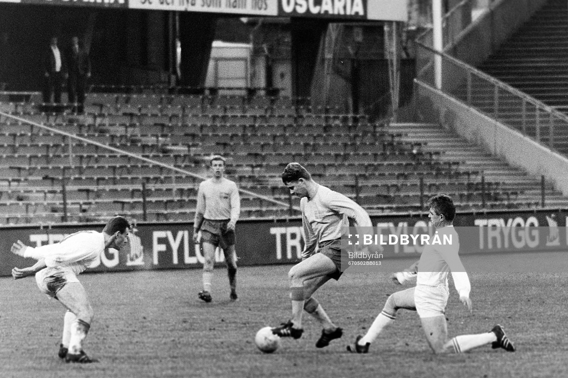 Roger Magnusson i dribblingstagen