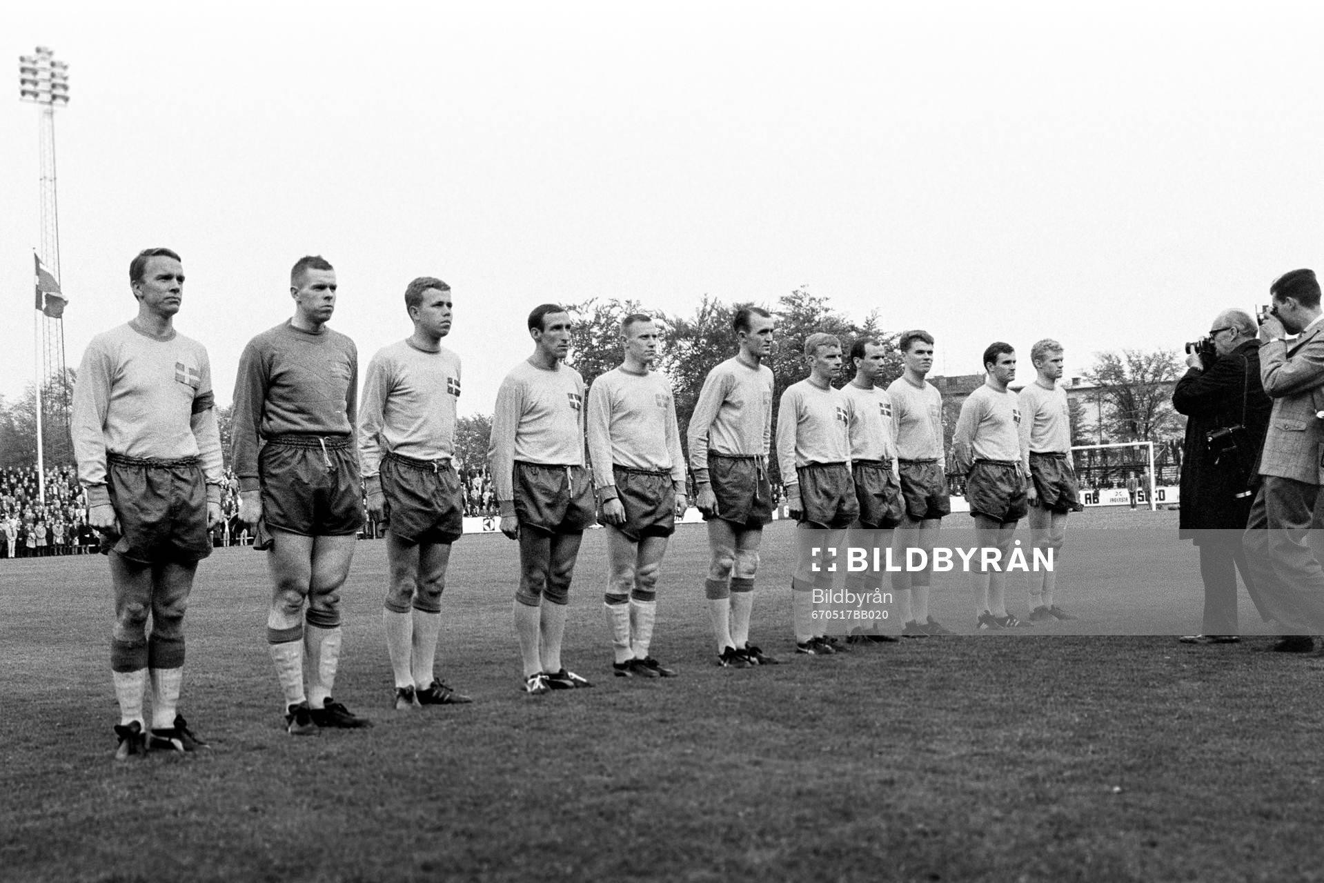 Sveriges startelva fr. v Agne Simonsson, Ronney Pettersson,