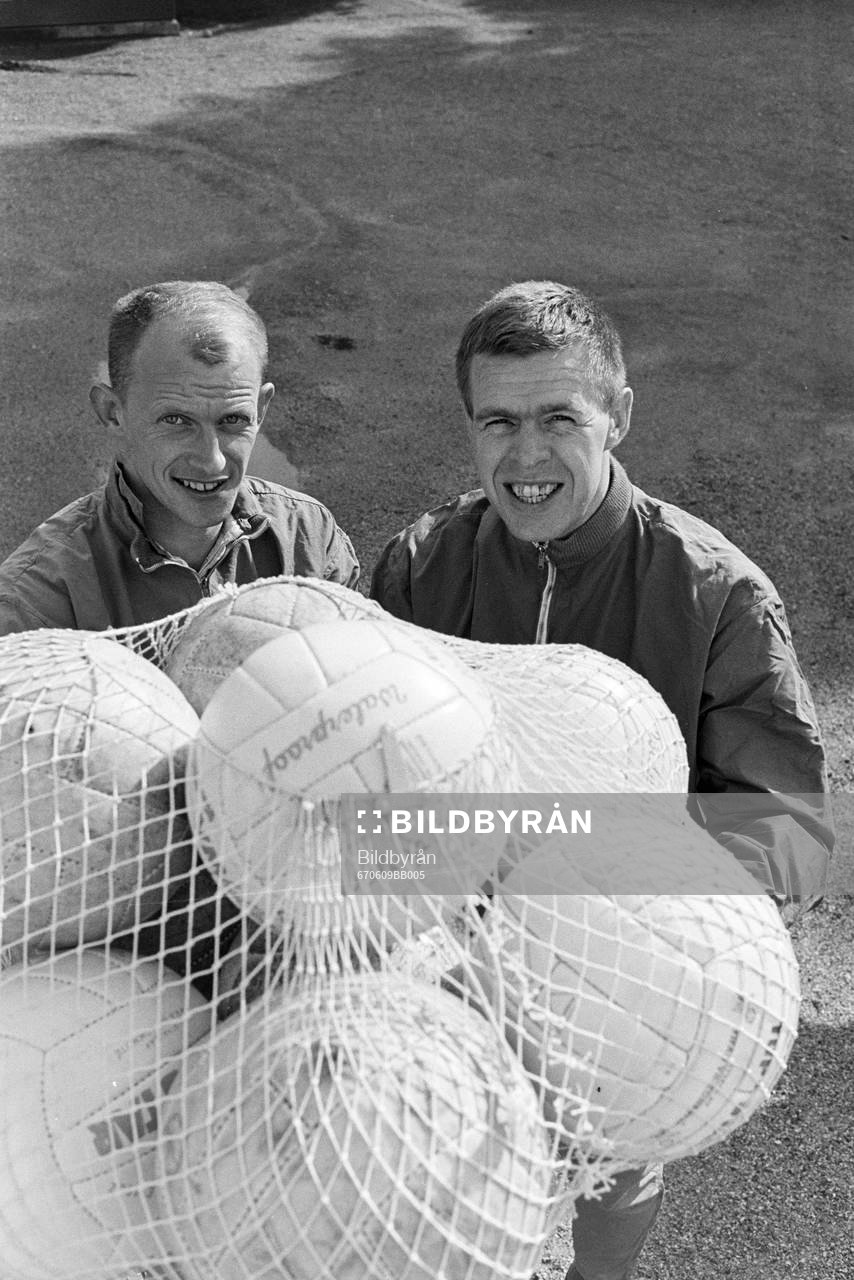Sven-Gunnar Larsson och Ronney Pettersson, målvakter i