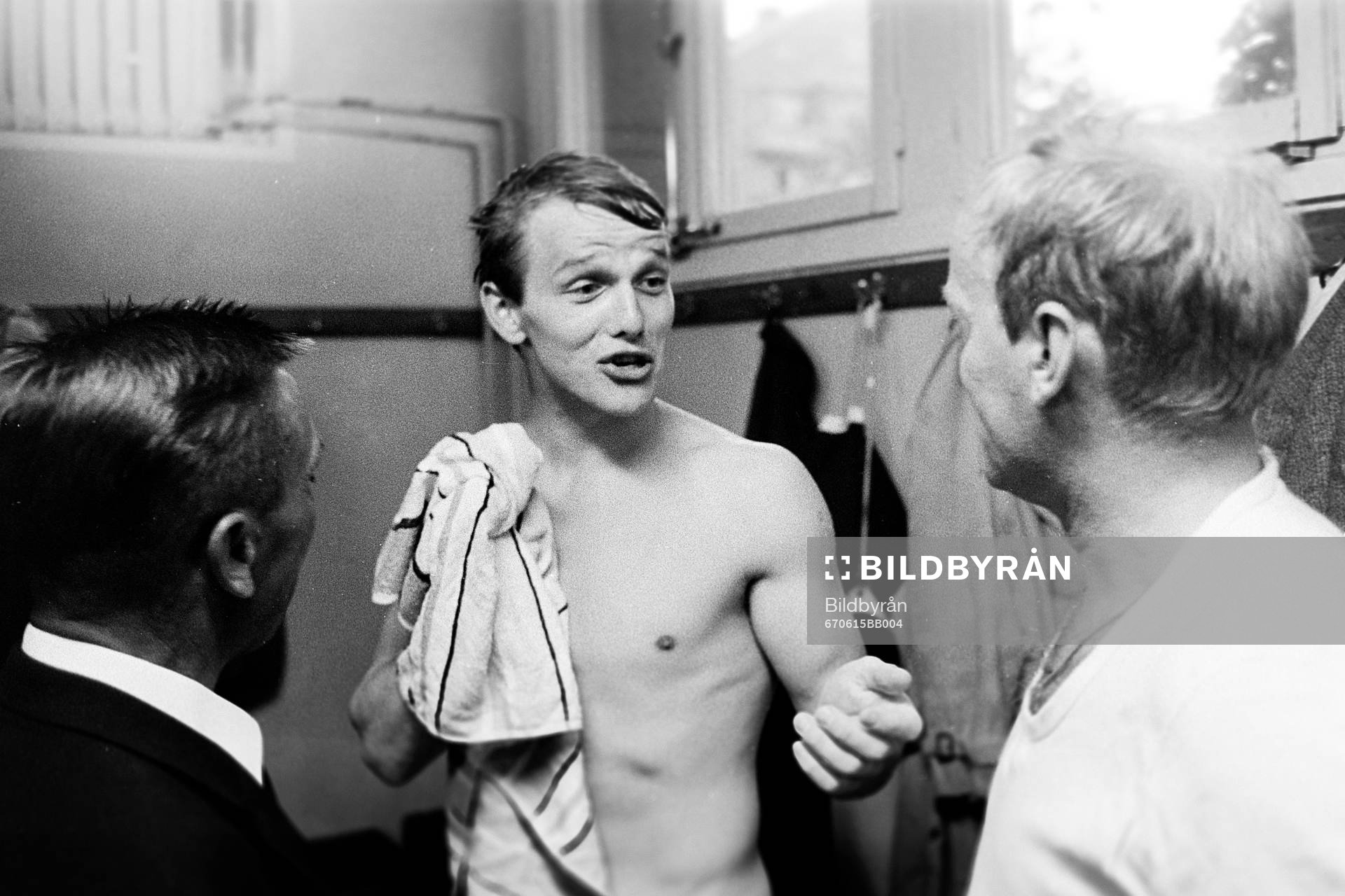 Hammarbys matchhjälte med sina två mål, Rolf Andersson i