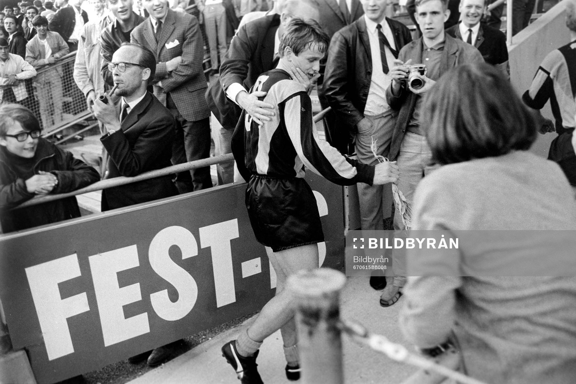 Hammarbys matchhjälte med sina två mål, Rolf Andersson