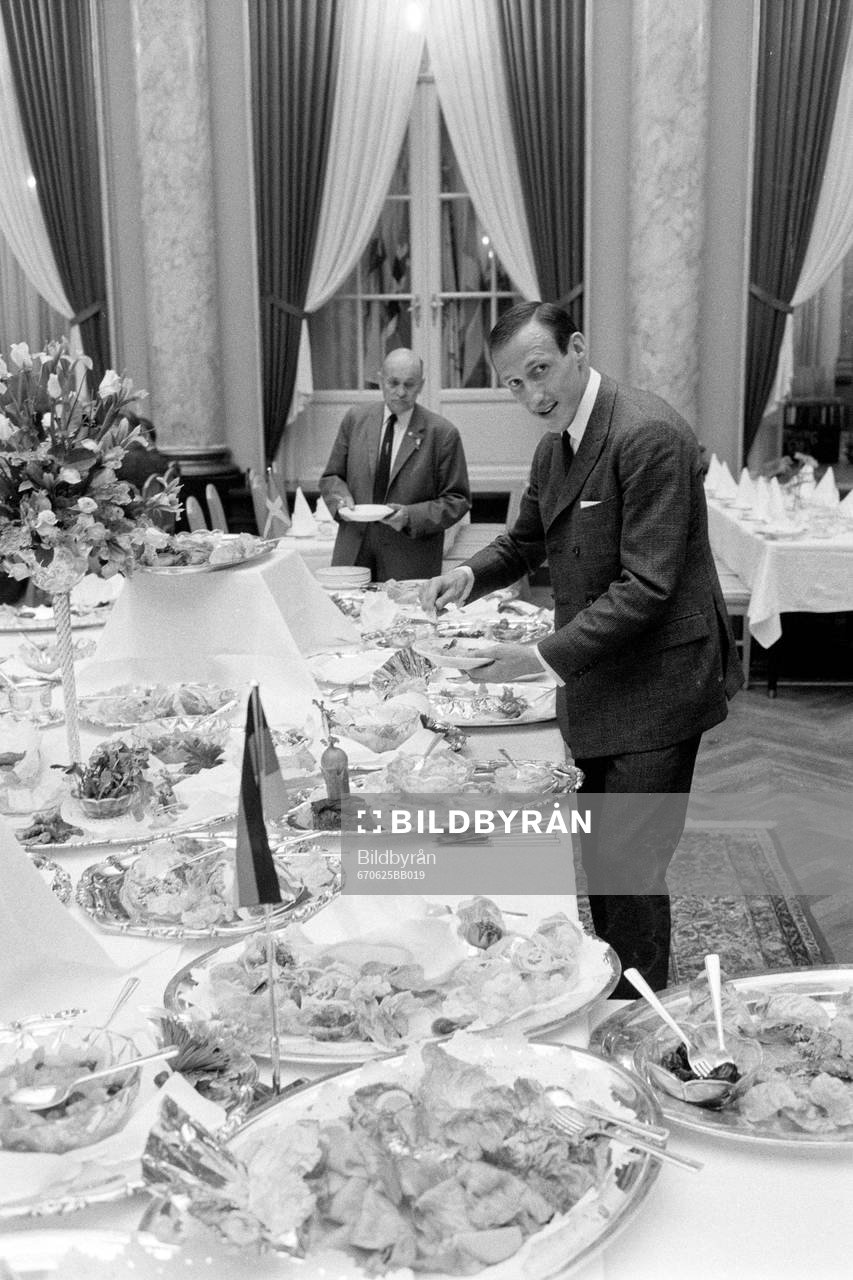 Kurt Axelsson på banketten