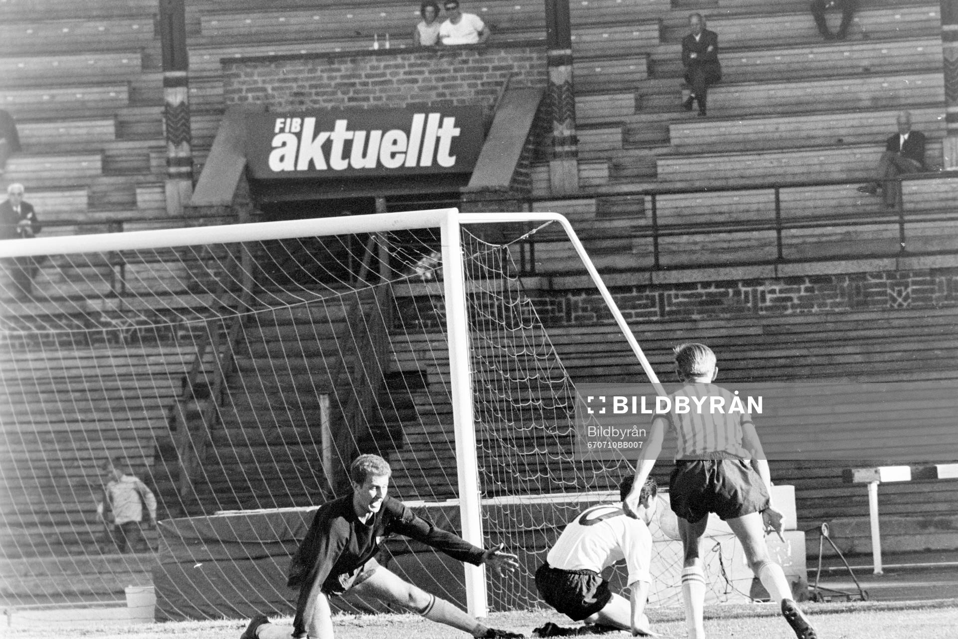 Arne Arvidsson, målvakt i Djurgården