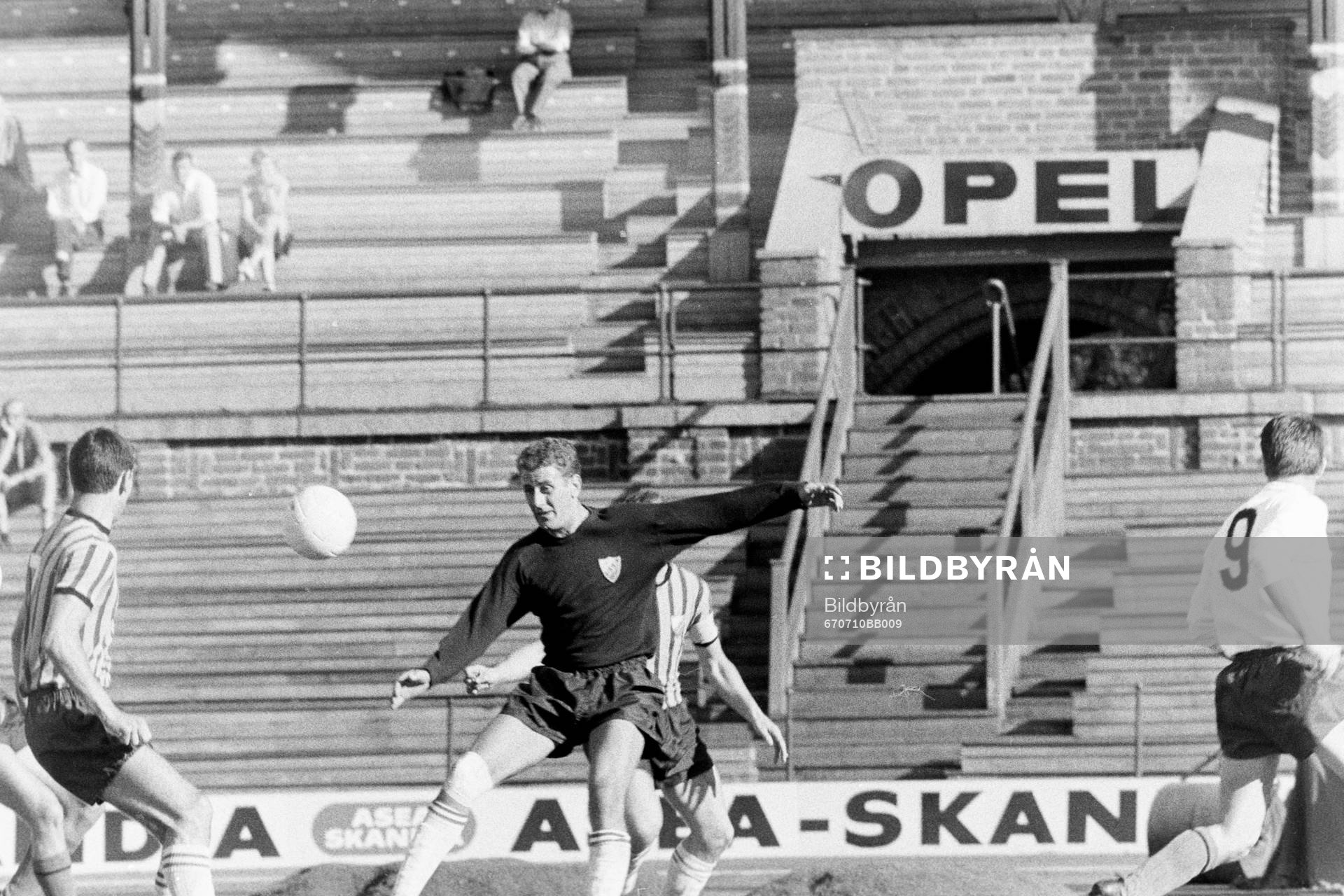 Arne Arvidsson, målvakt i Djurgården