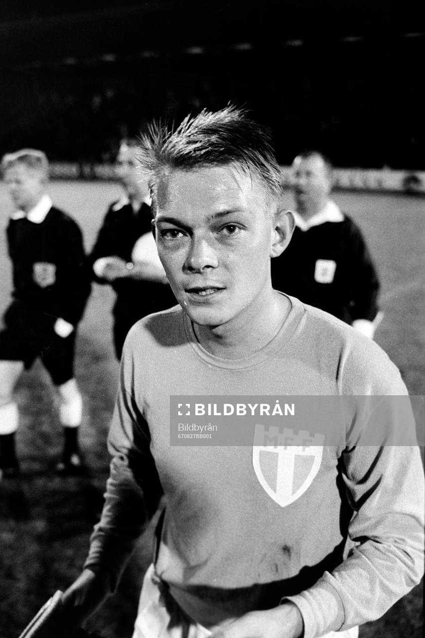 Fotboll, Allsvenskan, Hammarby - Malmö, 1-1: Malmös målskytt Lars Granström efter matchen.