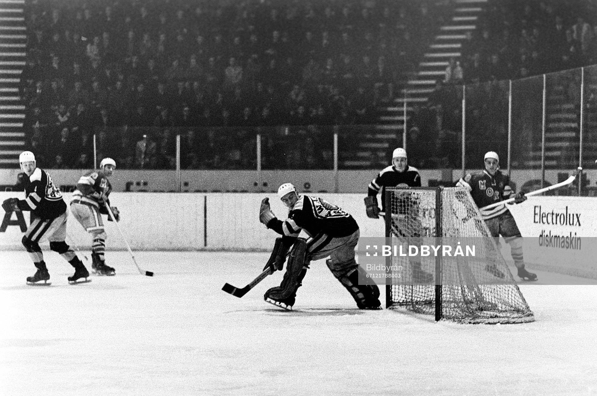 Leif Holmqvist, målvakt i AIK