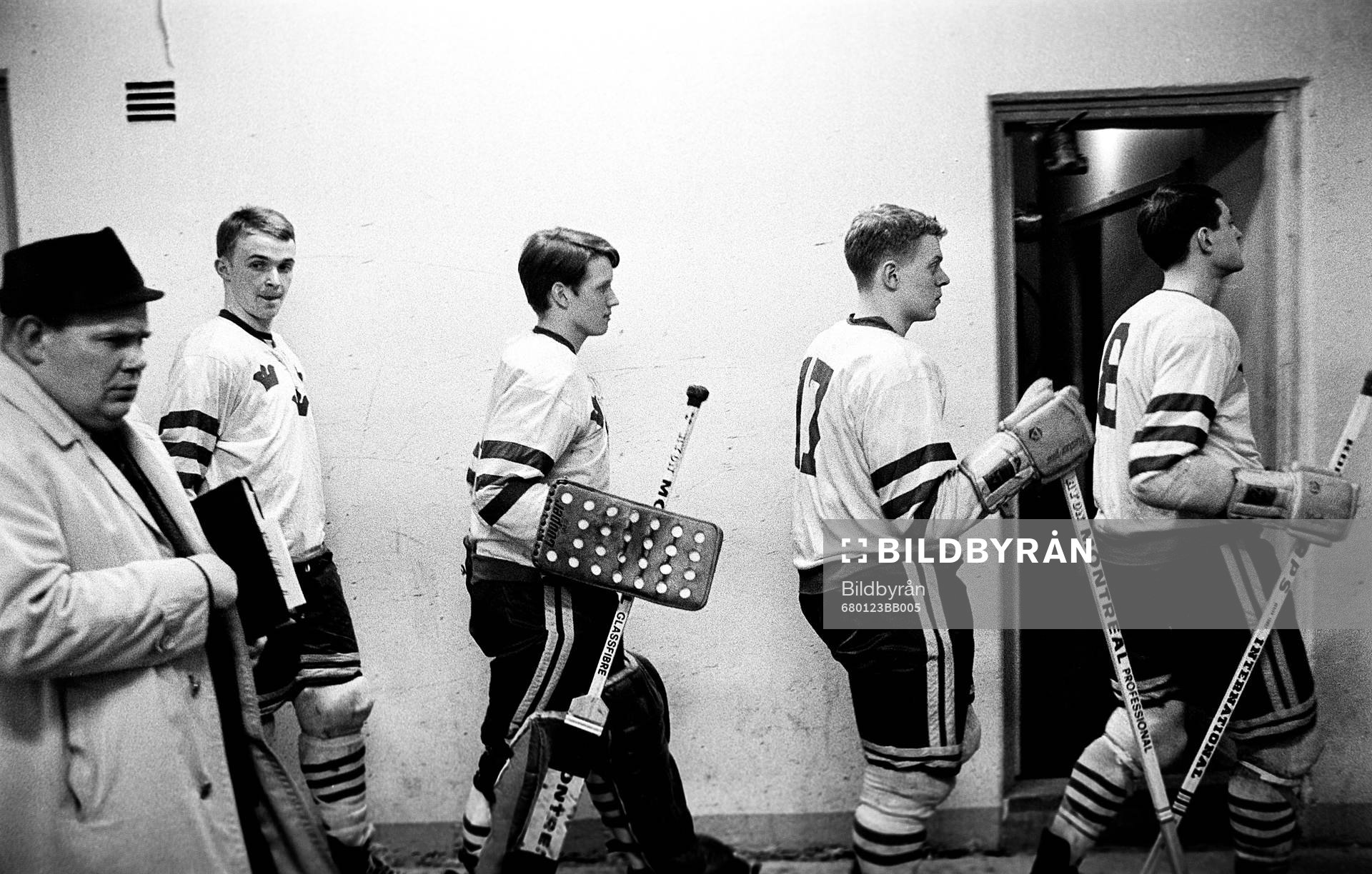 Dags för match. Roland Einarsson, reservmålvakt
