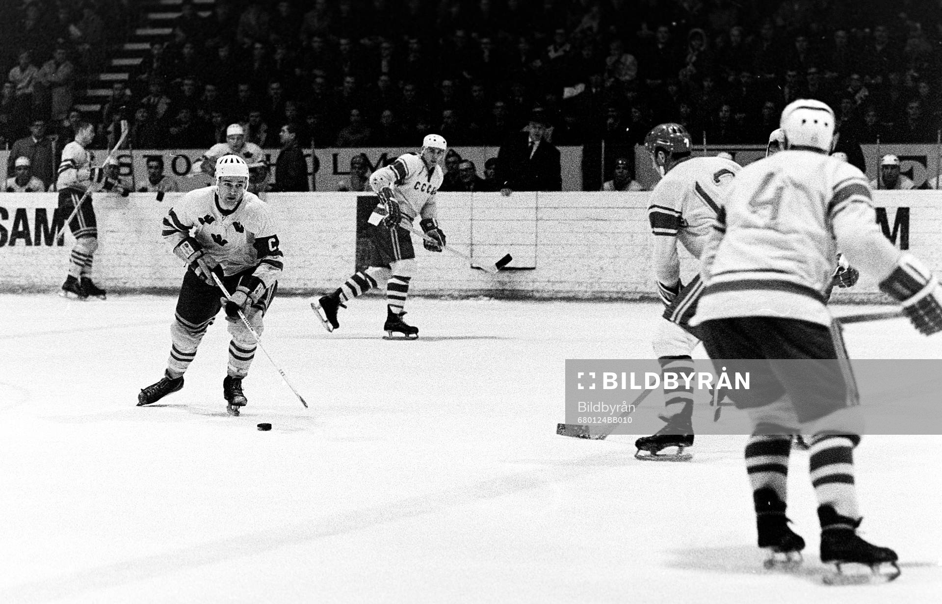 Ishockey, Sverige - Sovjet, 0-2