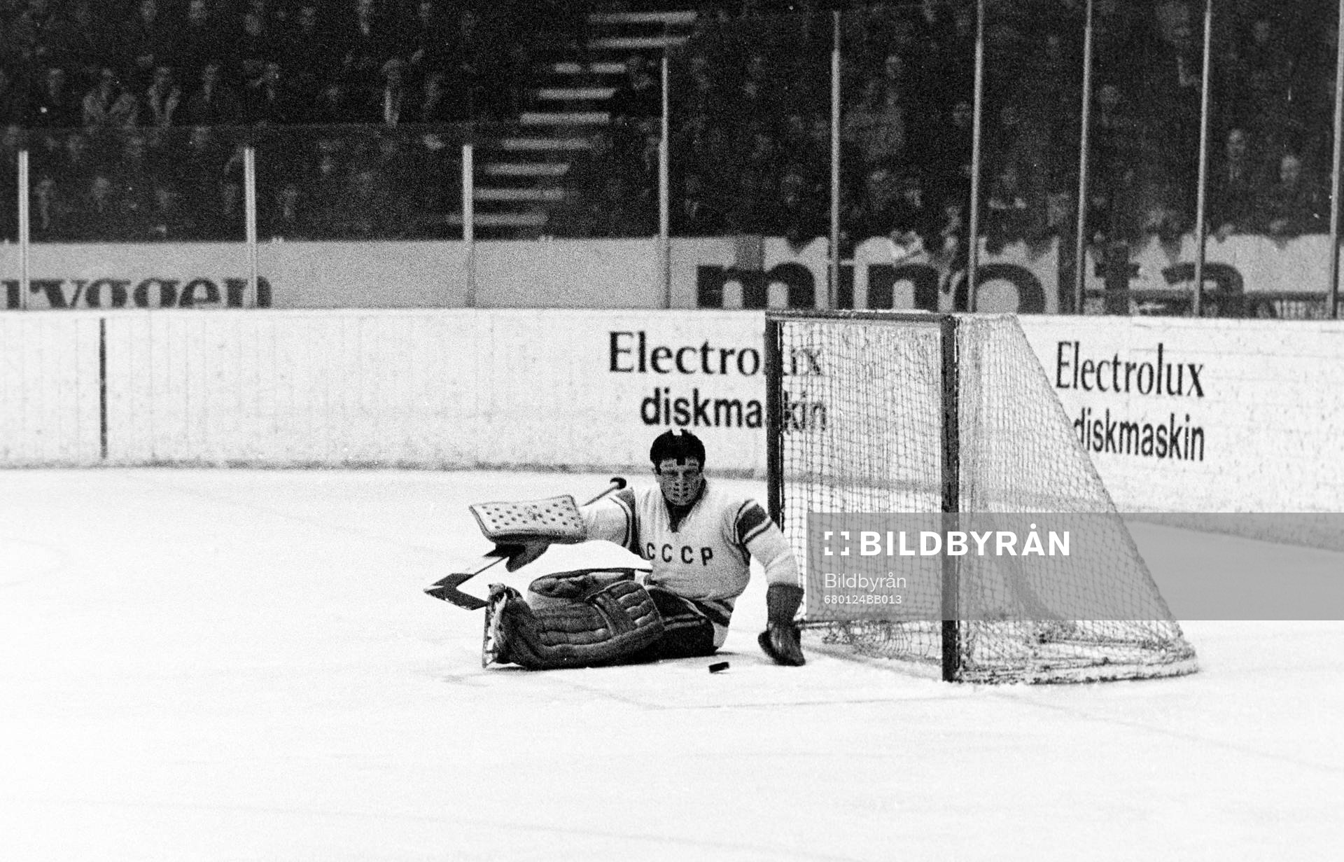 Ishockey, Sverige - Sovjet, 0-2