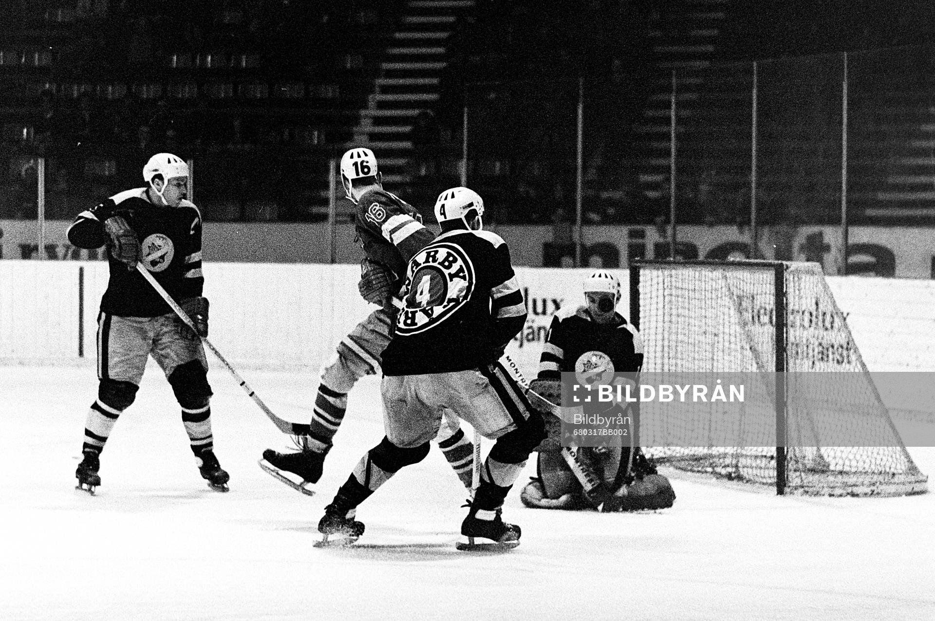 Leif Holmqvist, målvakt i AIK