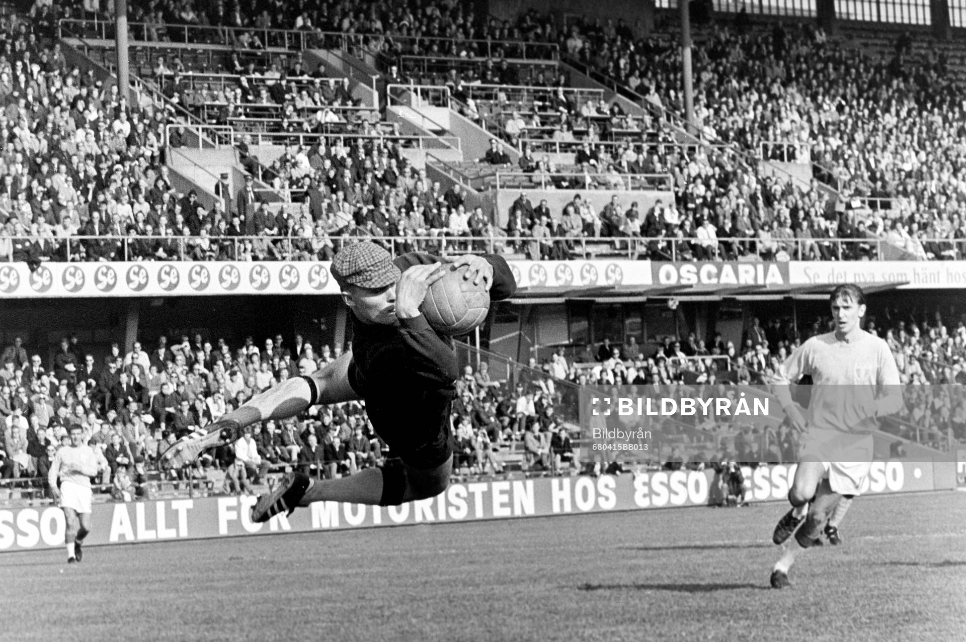 Leif Hult, målvakt i AIK