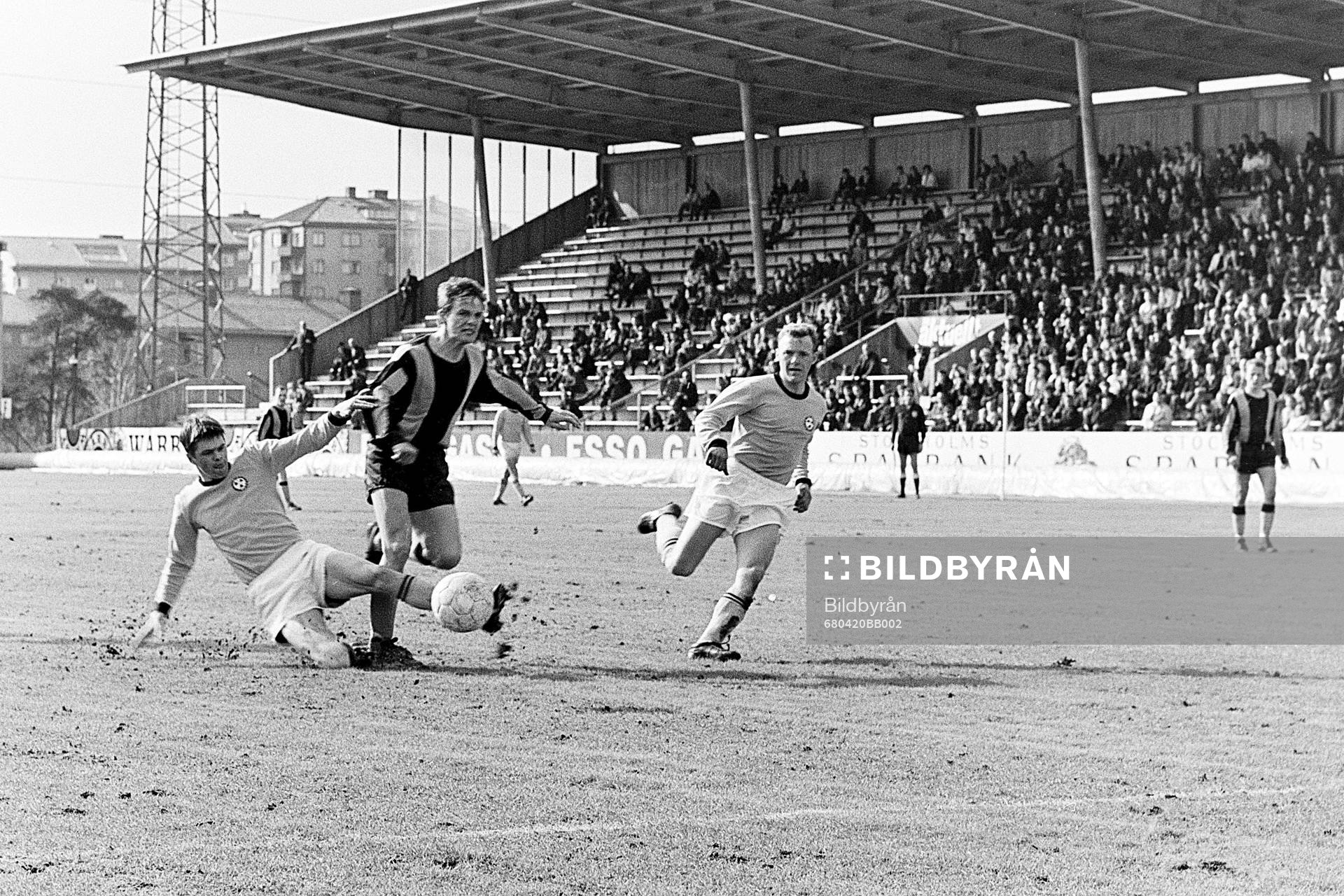 Hammarbys femmålsskytt Rolf Andersson i ett genombrott