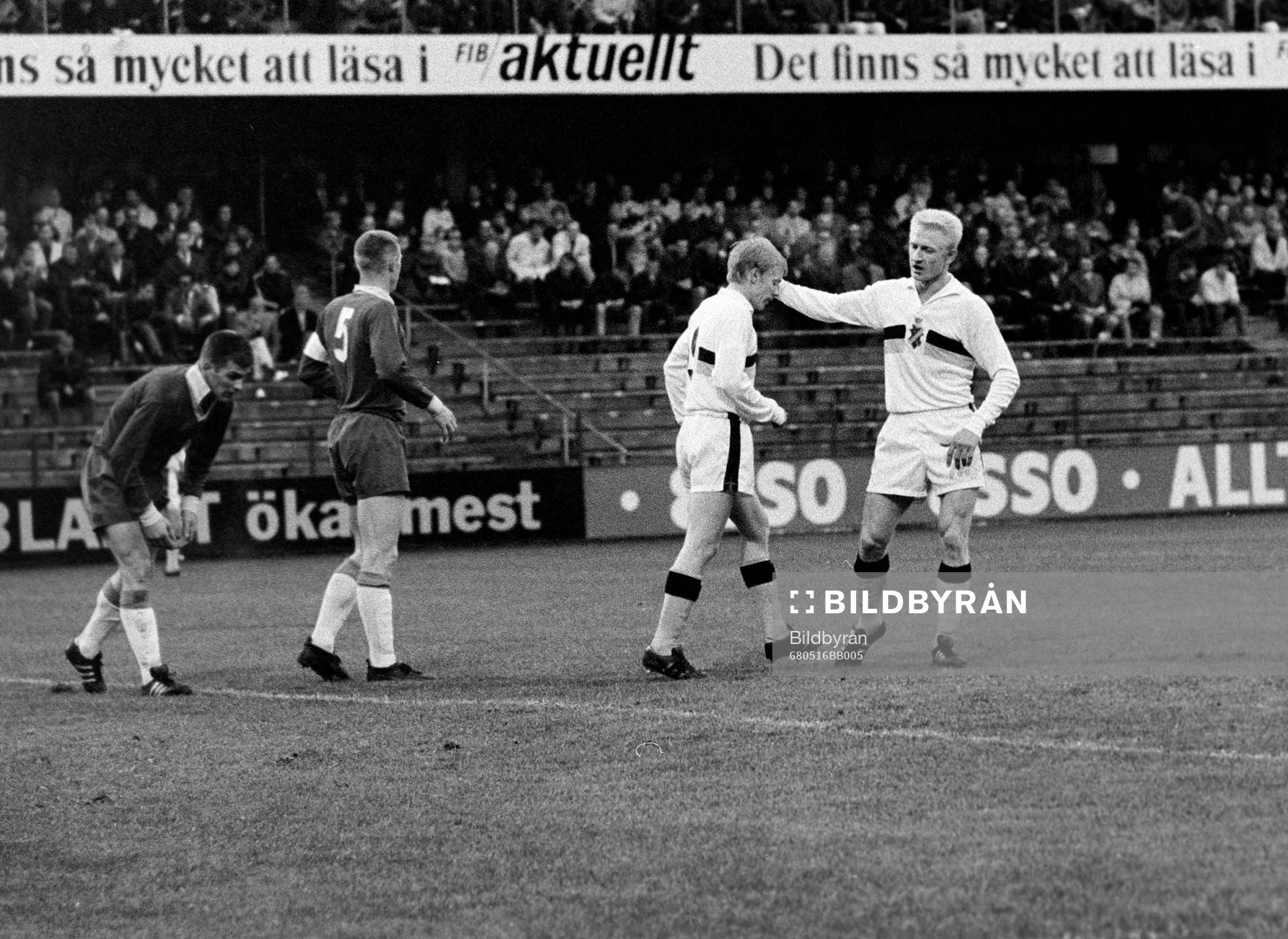 Björn Carlsson och Roland Lundblad, AIK