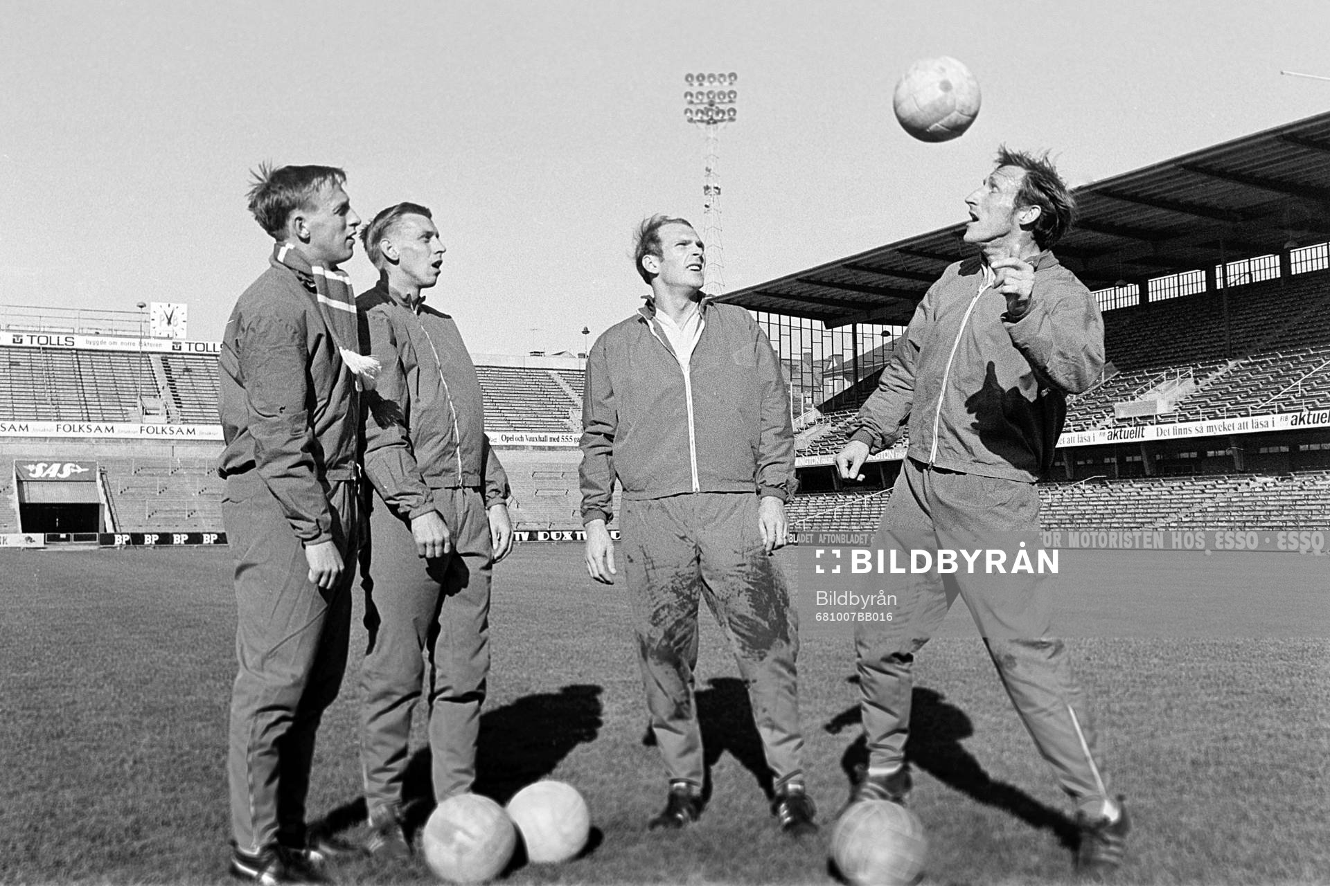 Örjan Persson, Bo Larsson, Ove Grahn och Kurt Axelsson