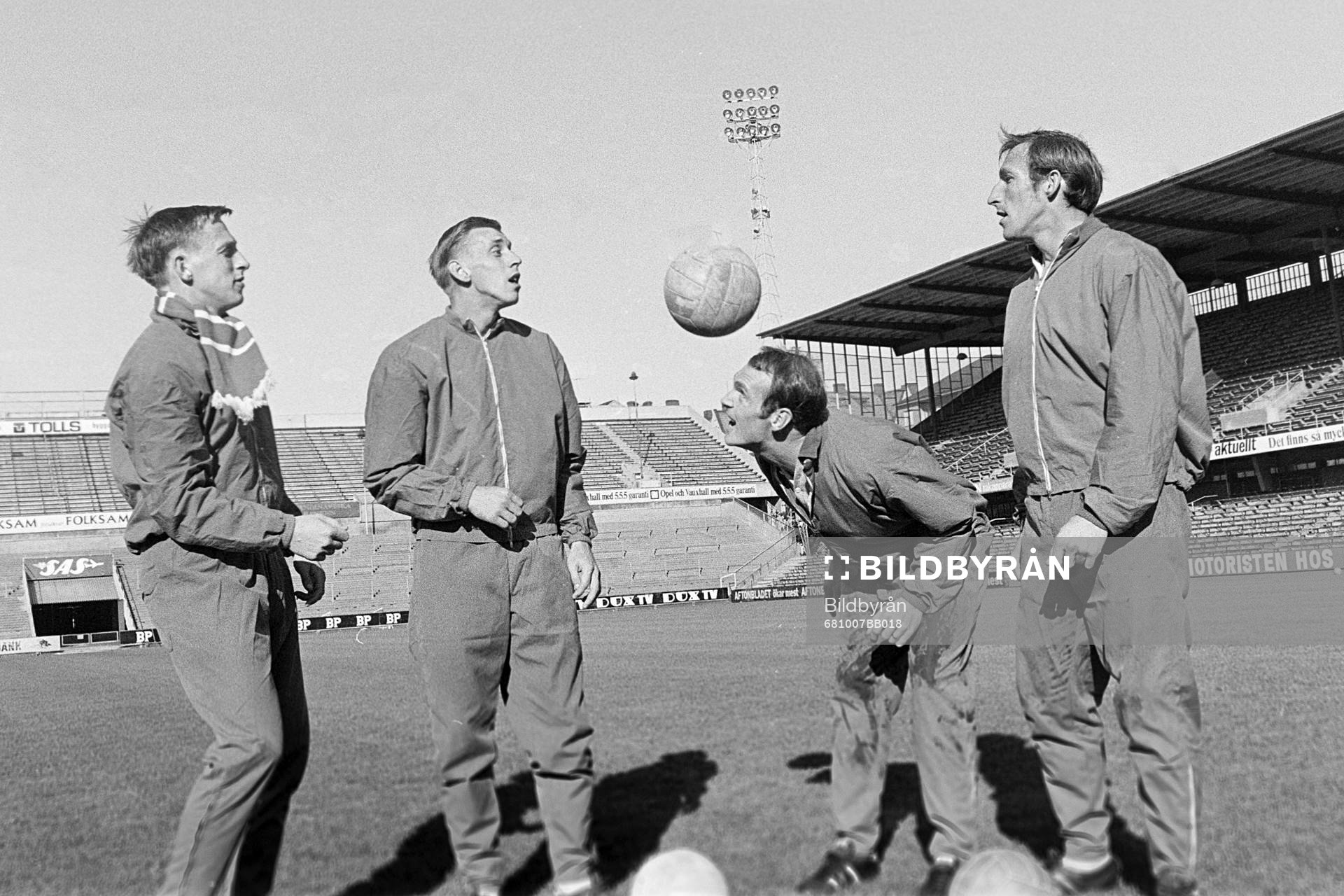 Örjan Persson, Bo Larsson, Ove Grahn och Kurt Axelsson