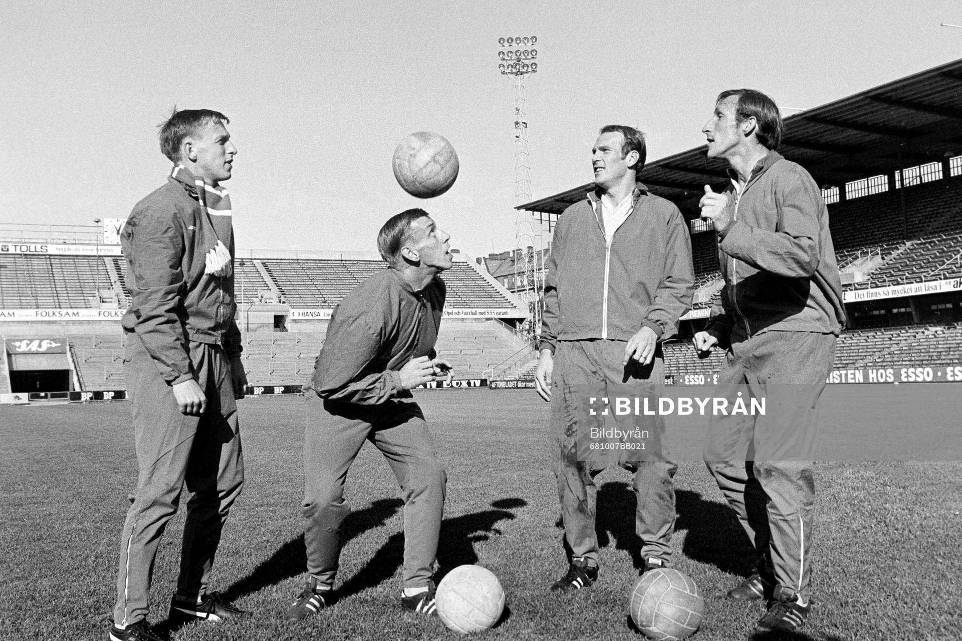 Örjan Persson, Bo Larsson, Ove Grahn och Kurt Axelsson
