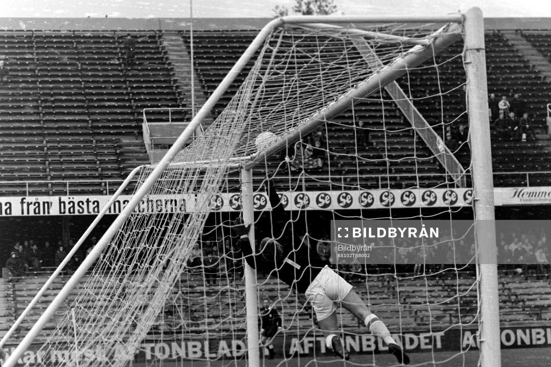 Bengt Bertilsson, målvakt i Göteborg