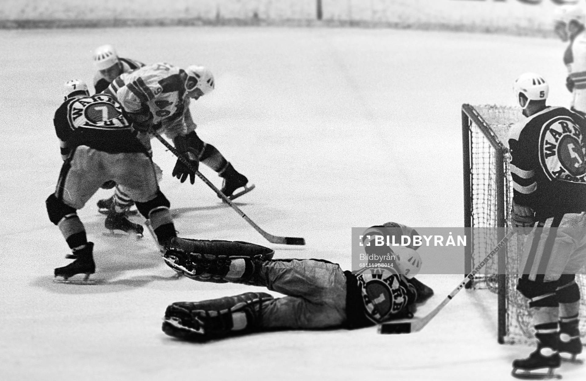 Leif Holmqvist, målvakt i AIK