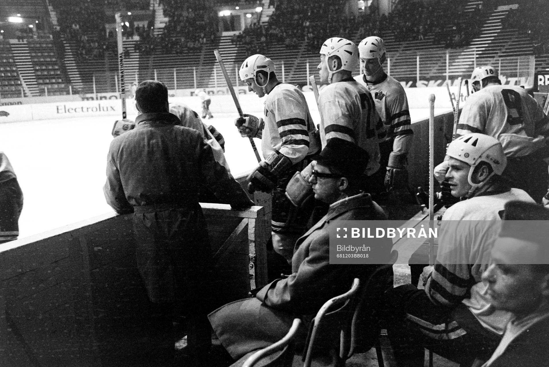 Ishockey, Sverige - USA, 12-1