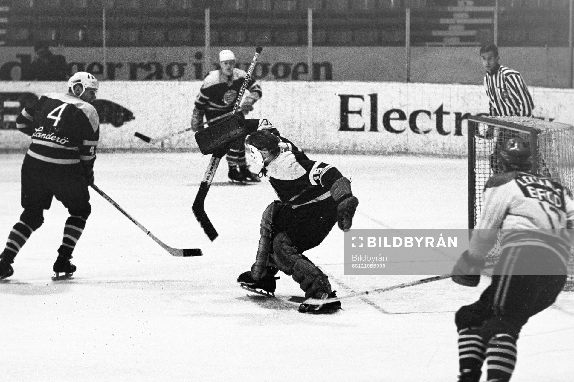Situation framför hammarbys målvakt
