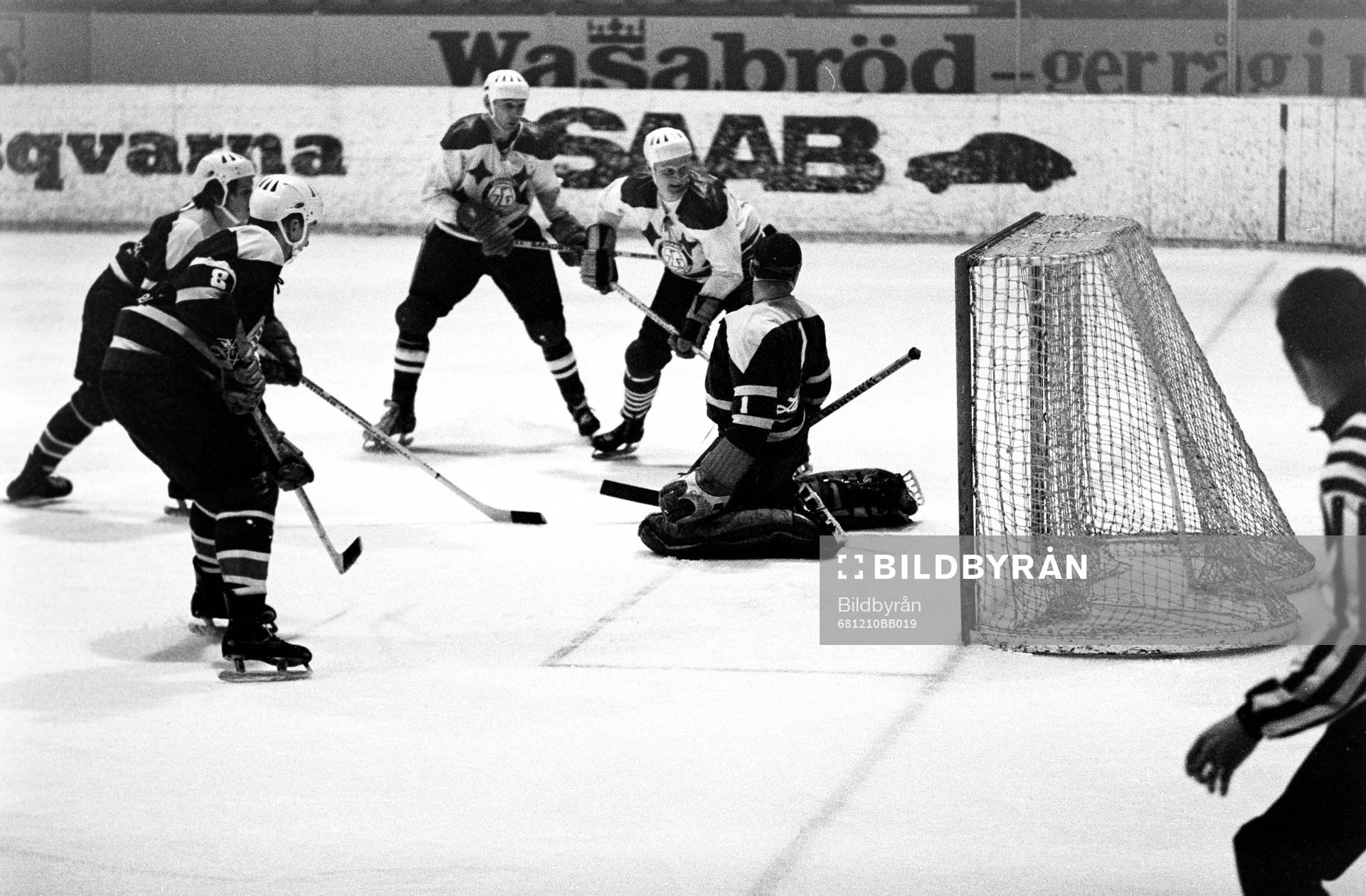 Situation framför hammarbys målvakt