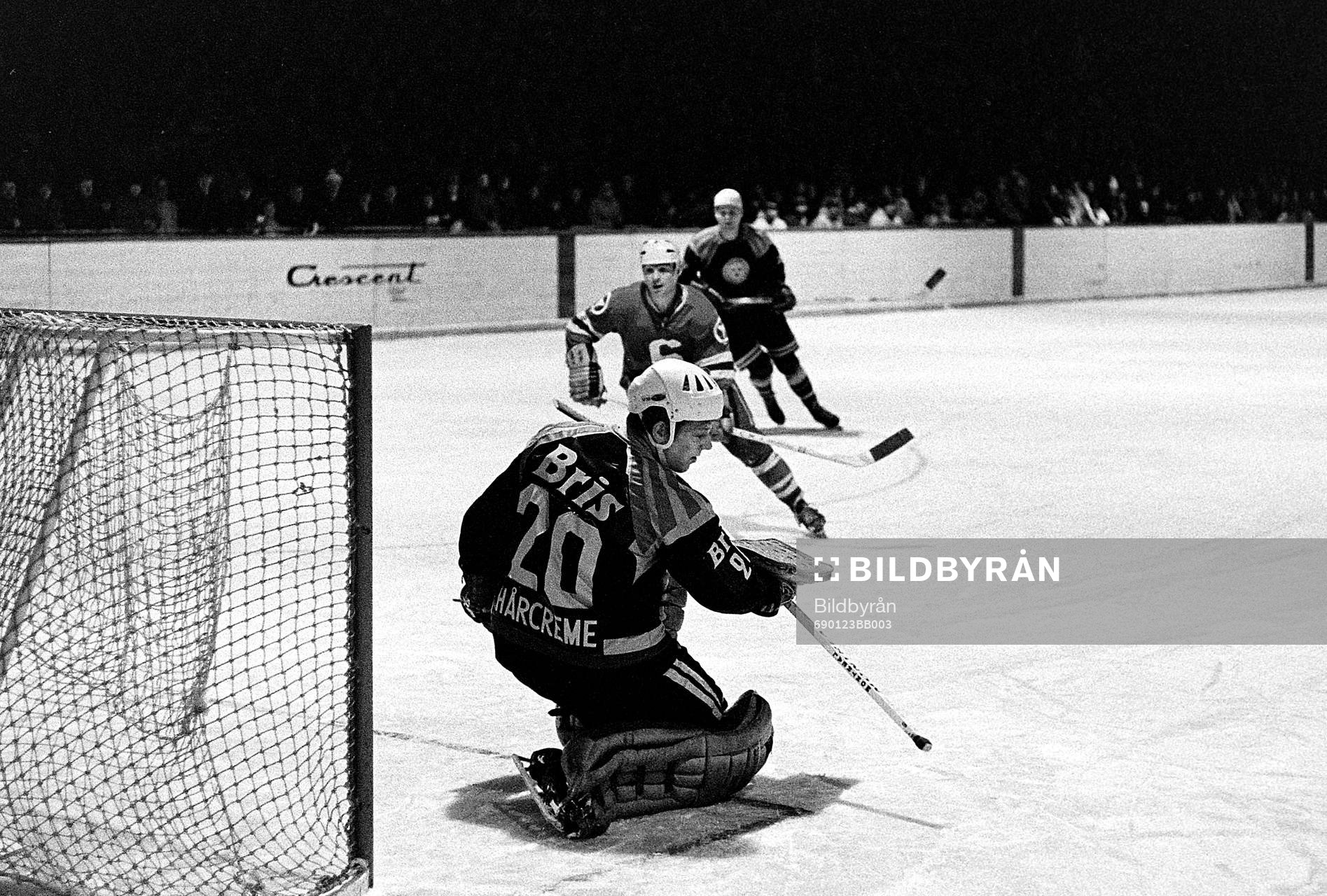William Löfqvist, målvakt i Brynäs
