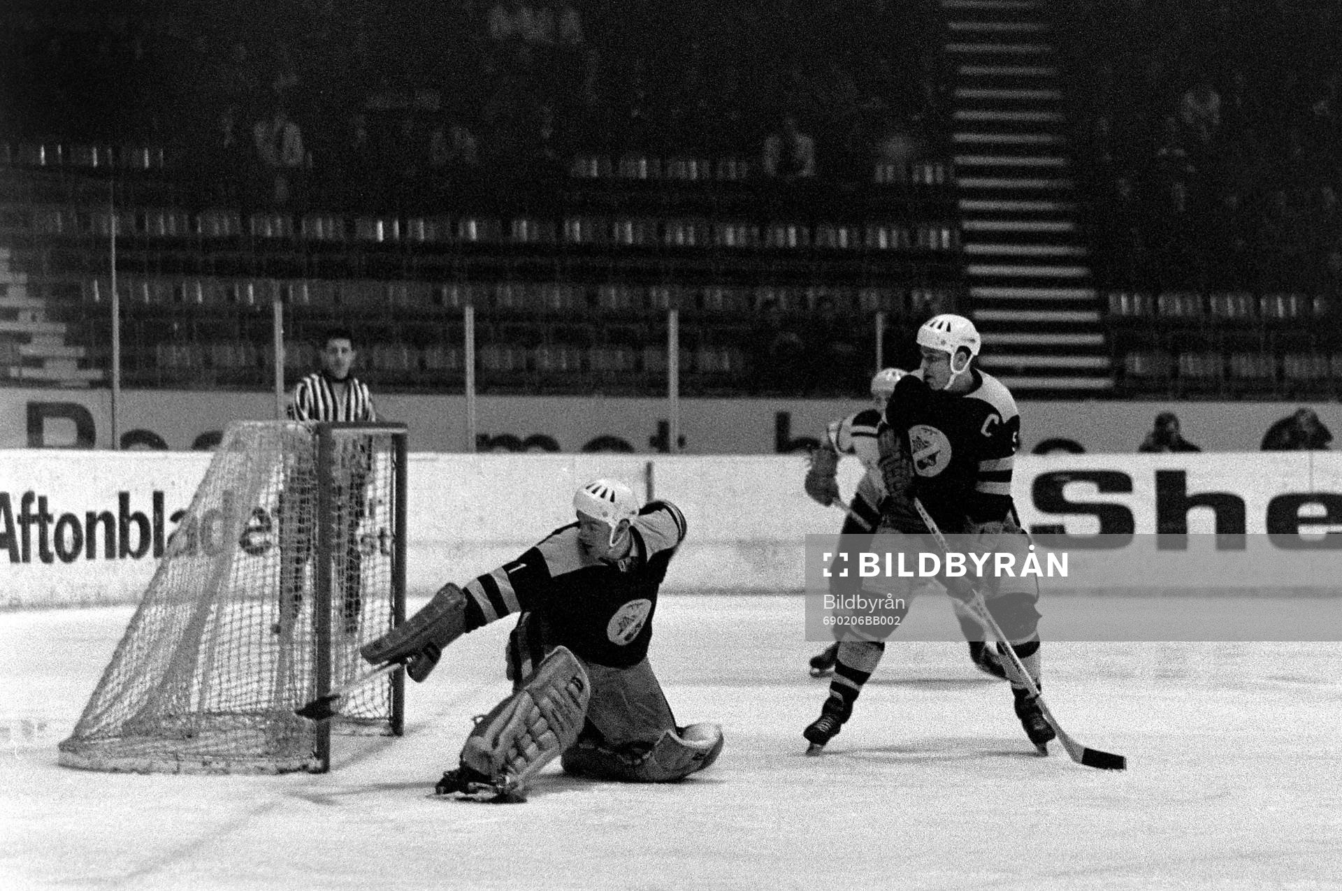Leif Holmqvist, målvakt i AIK