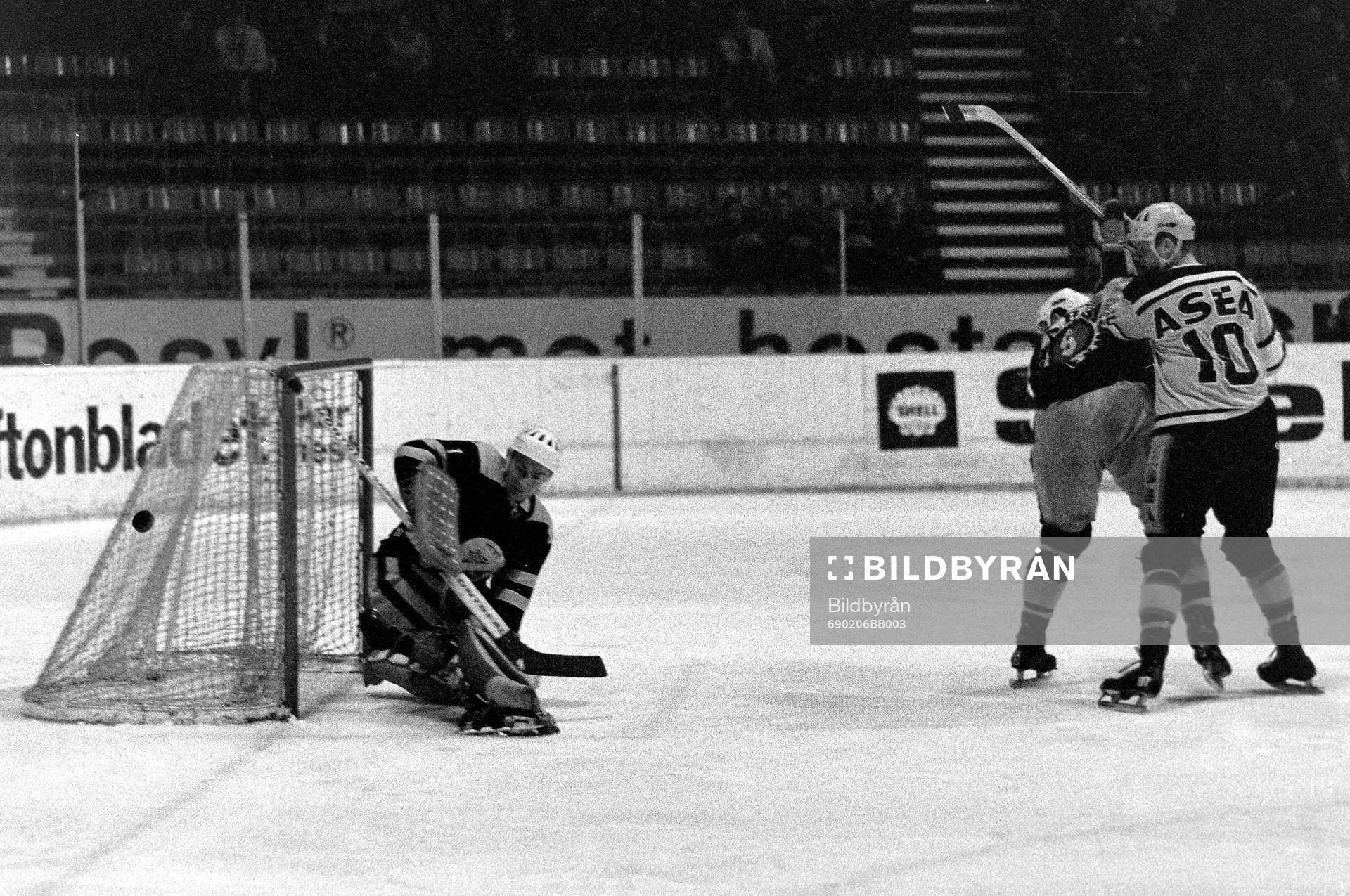Leif Holmqvist, målvakt i AIK