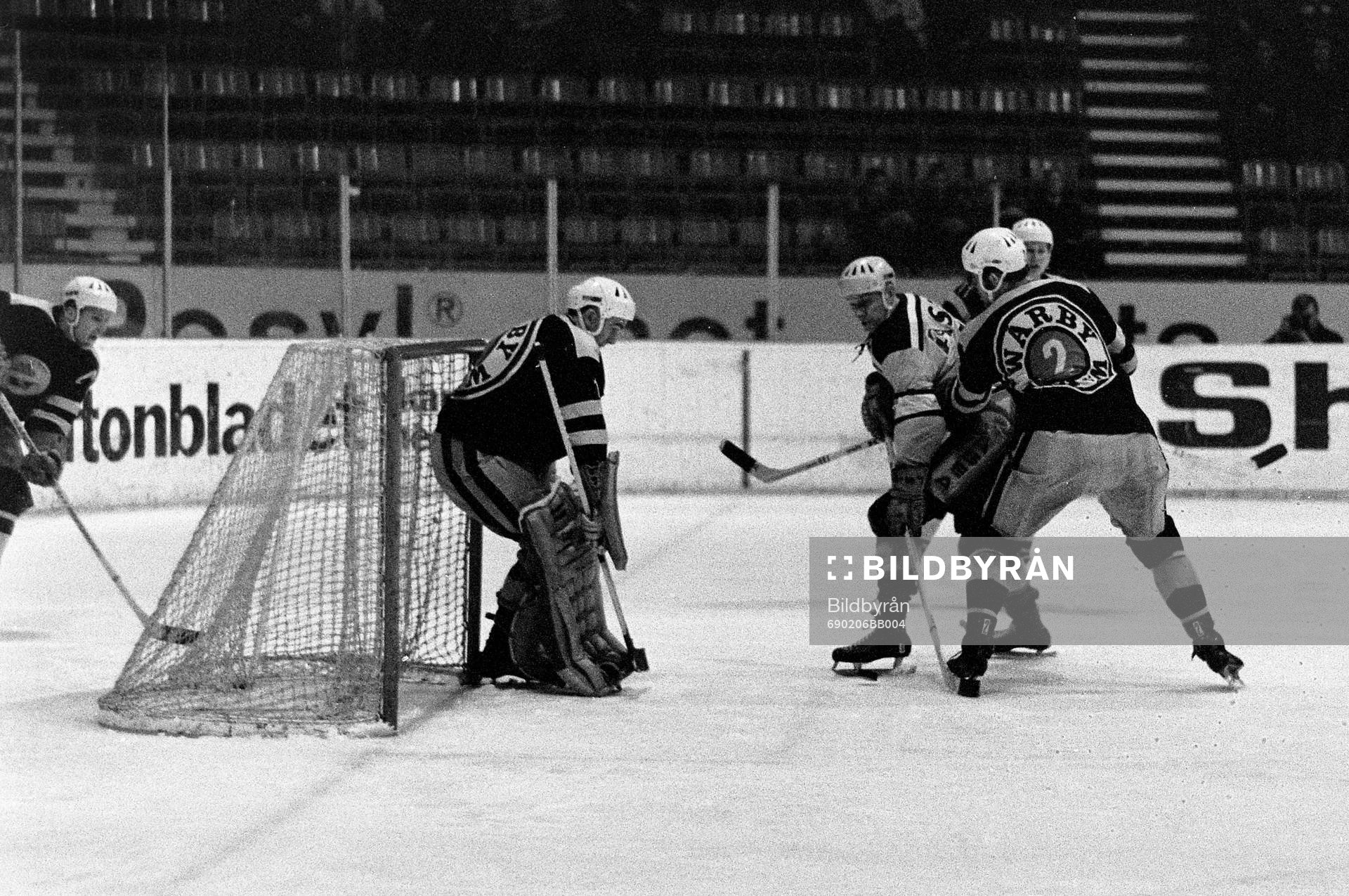 Leif Holmqvist, målvakt i AIK