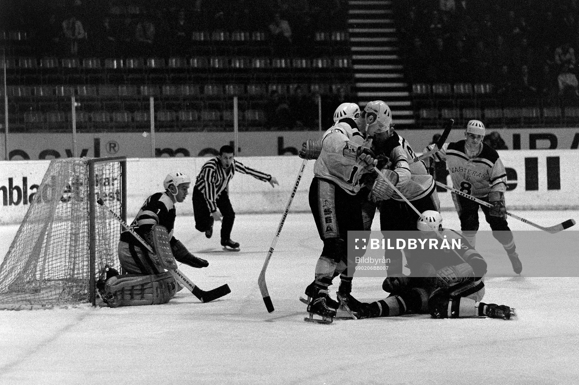 Leif Holmqvist, målvakt i AIK