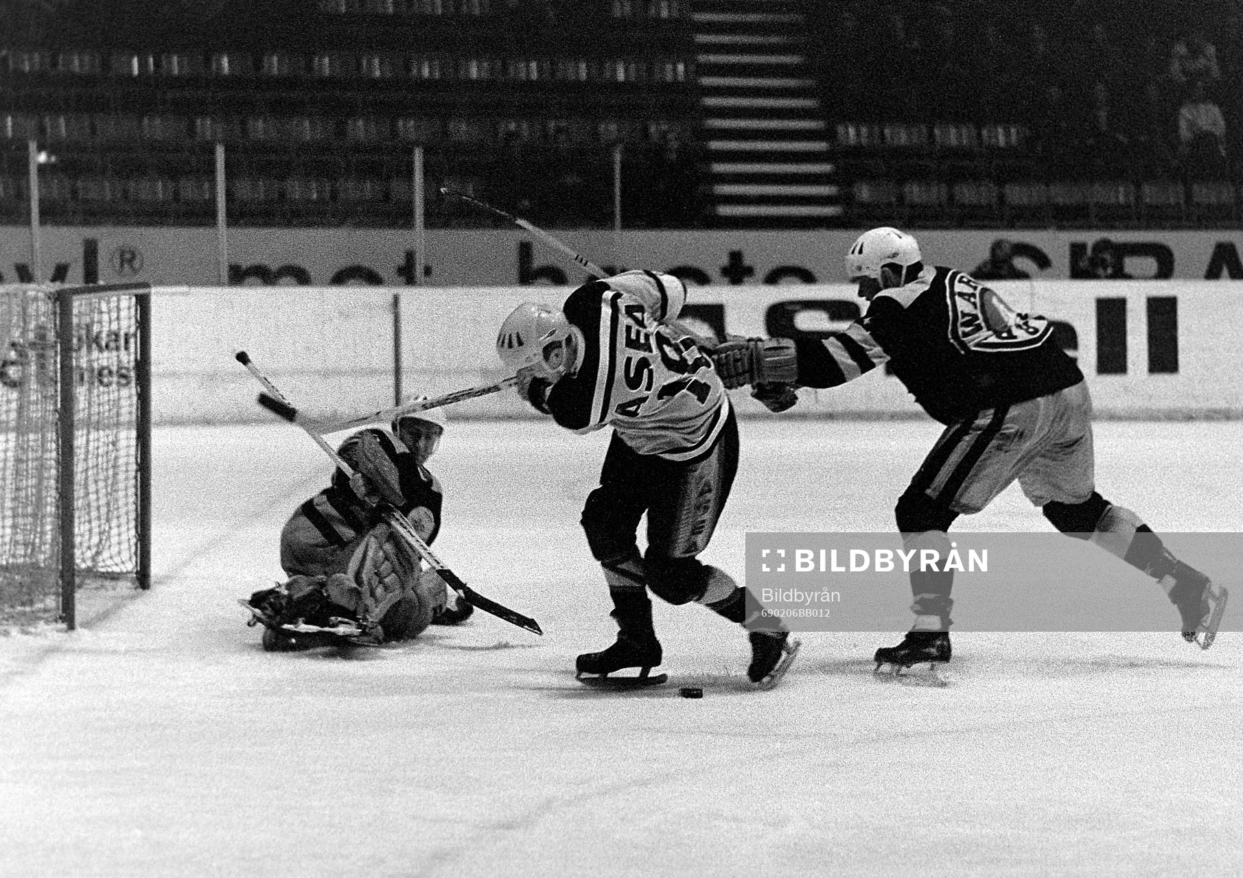 Leif Holmqvist, målvakt i AIK