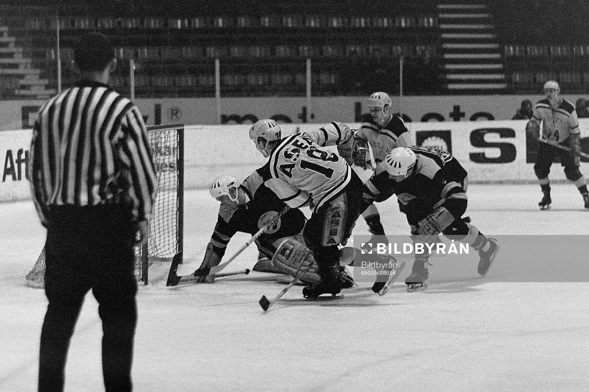 Leif Holmqvist, målvakt i AIK